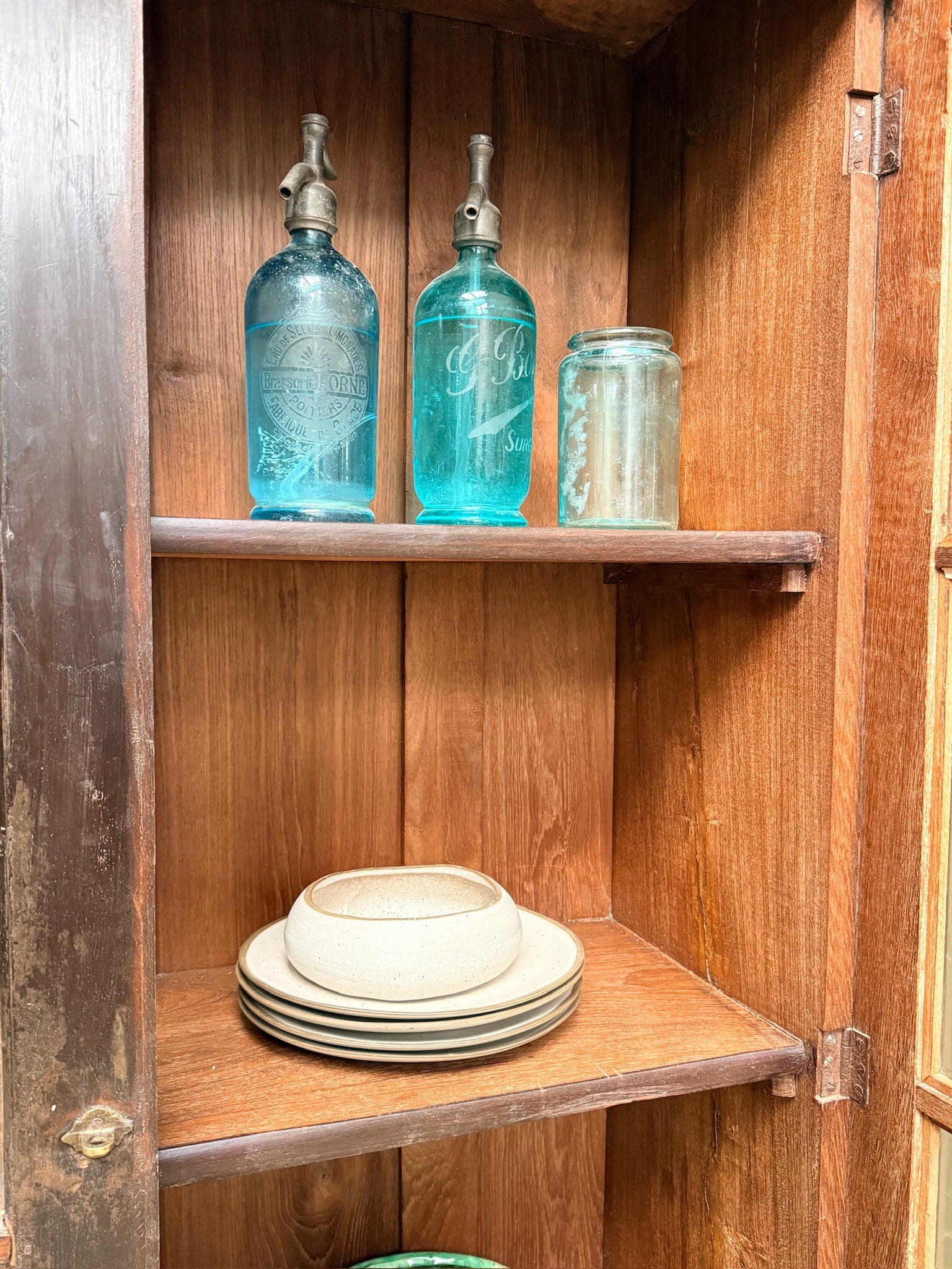 Antique Glazed Cupboard | Darcy - Image 10