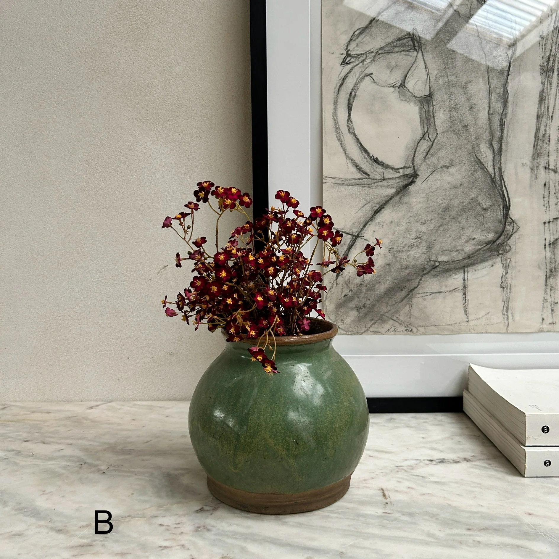 Antique green vases | Malati - Image 3