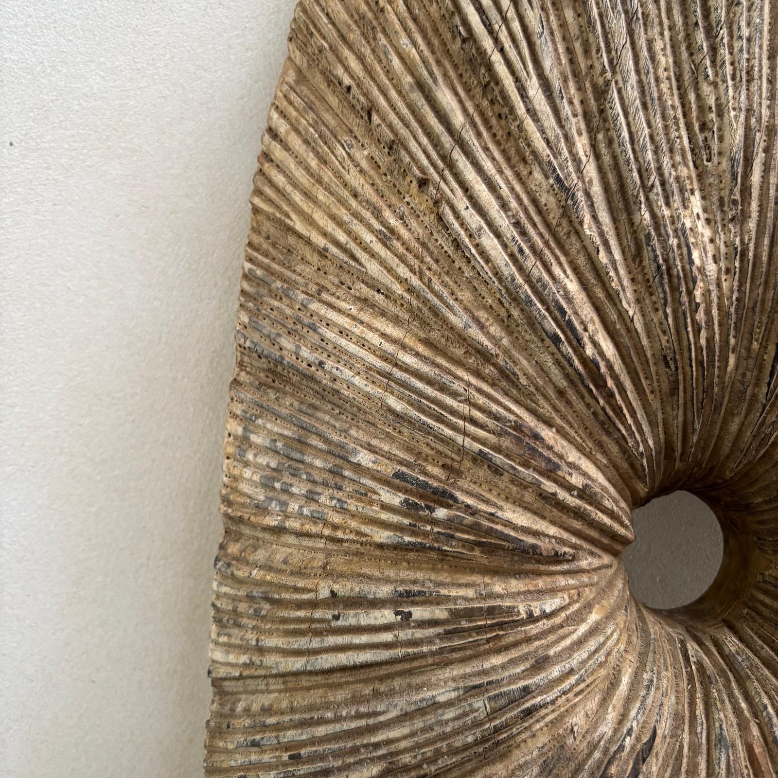 Antique Hand-carved Wooden Panel - Image 2