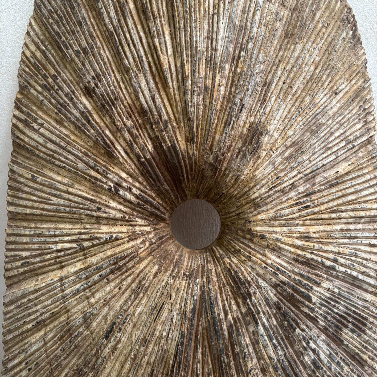 Antique Hand-carved Wooden Panel - Image 3