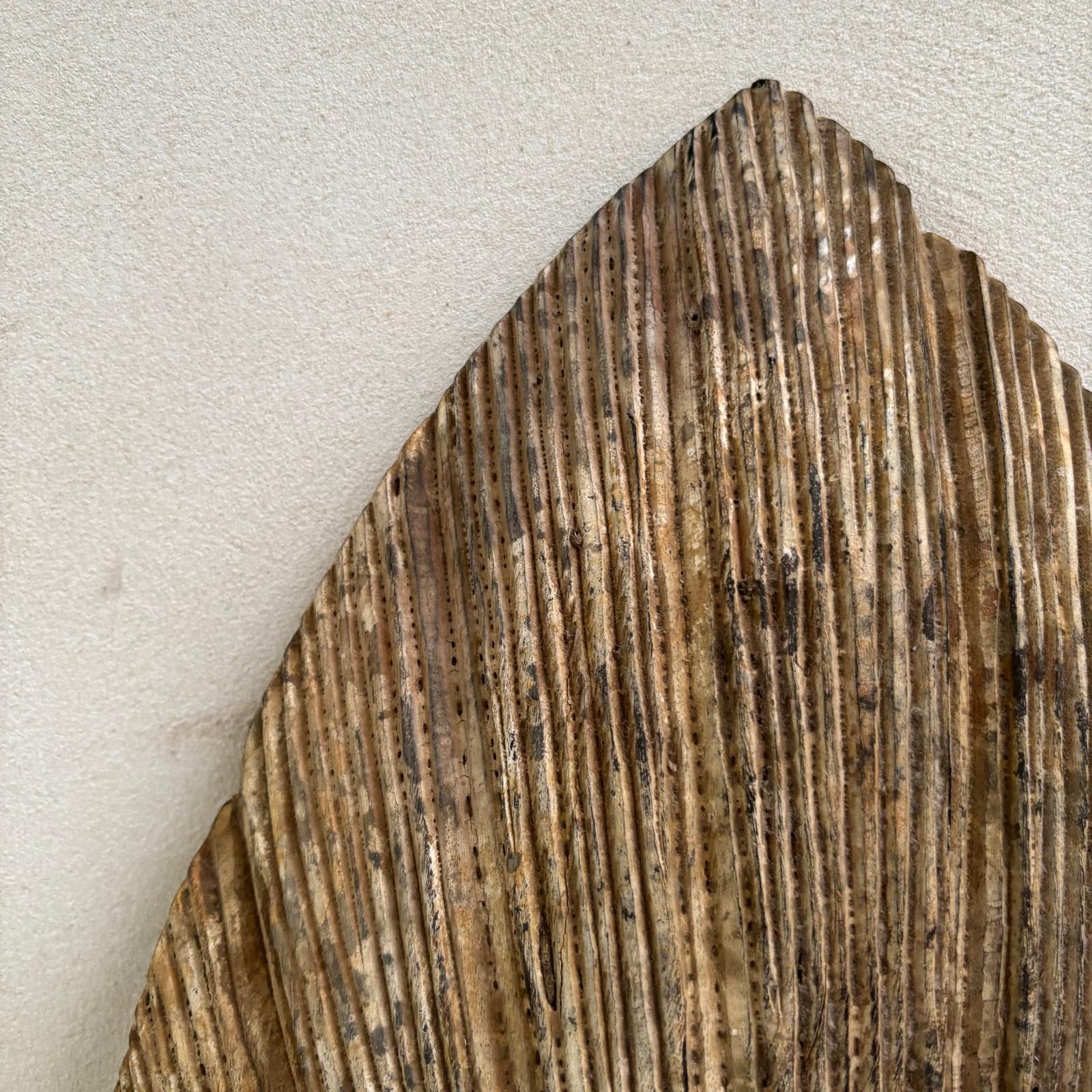 Antique Hand-carved Wooden Panel - Image 4