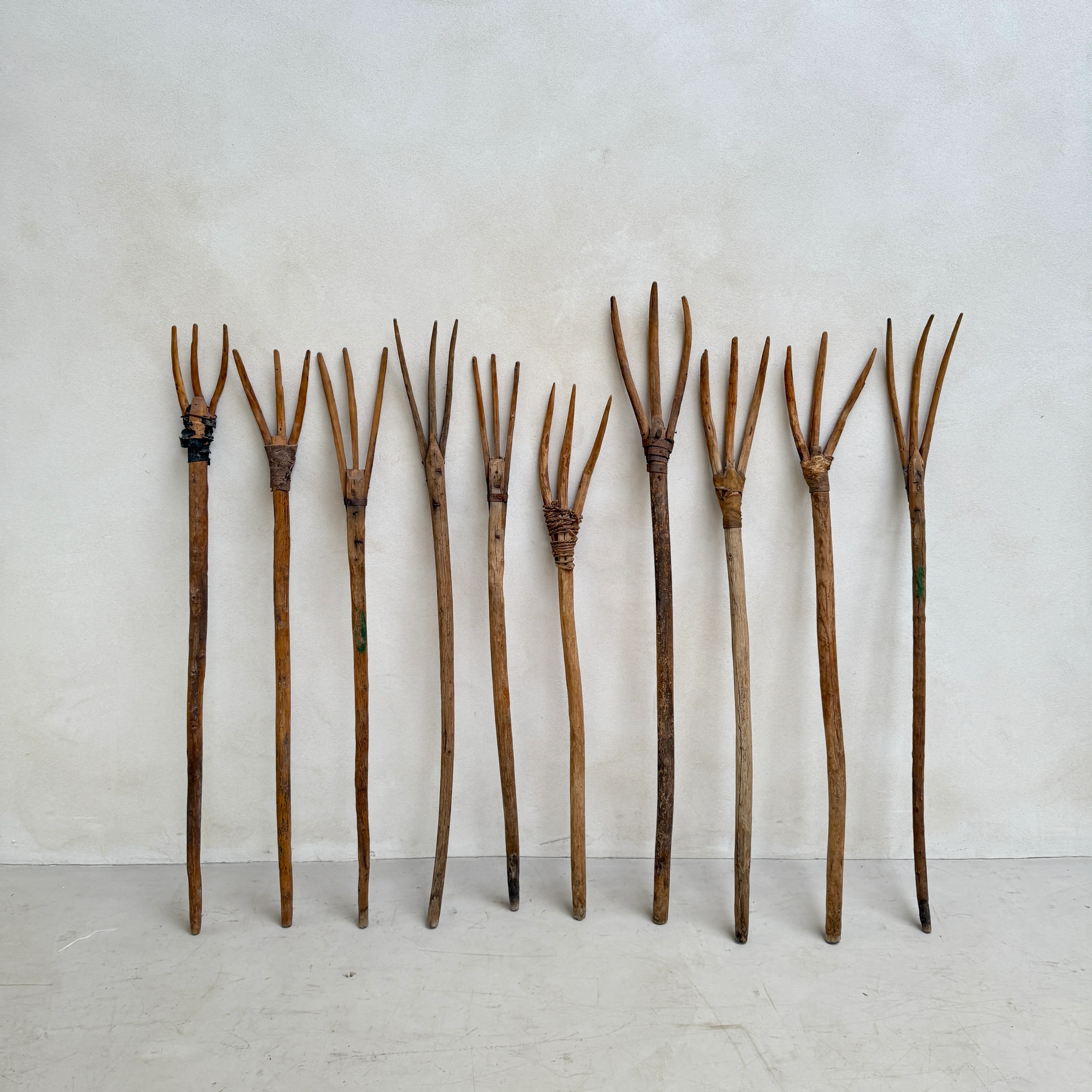 antique hay fork or pitchfork
