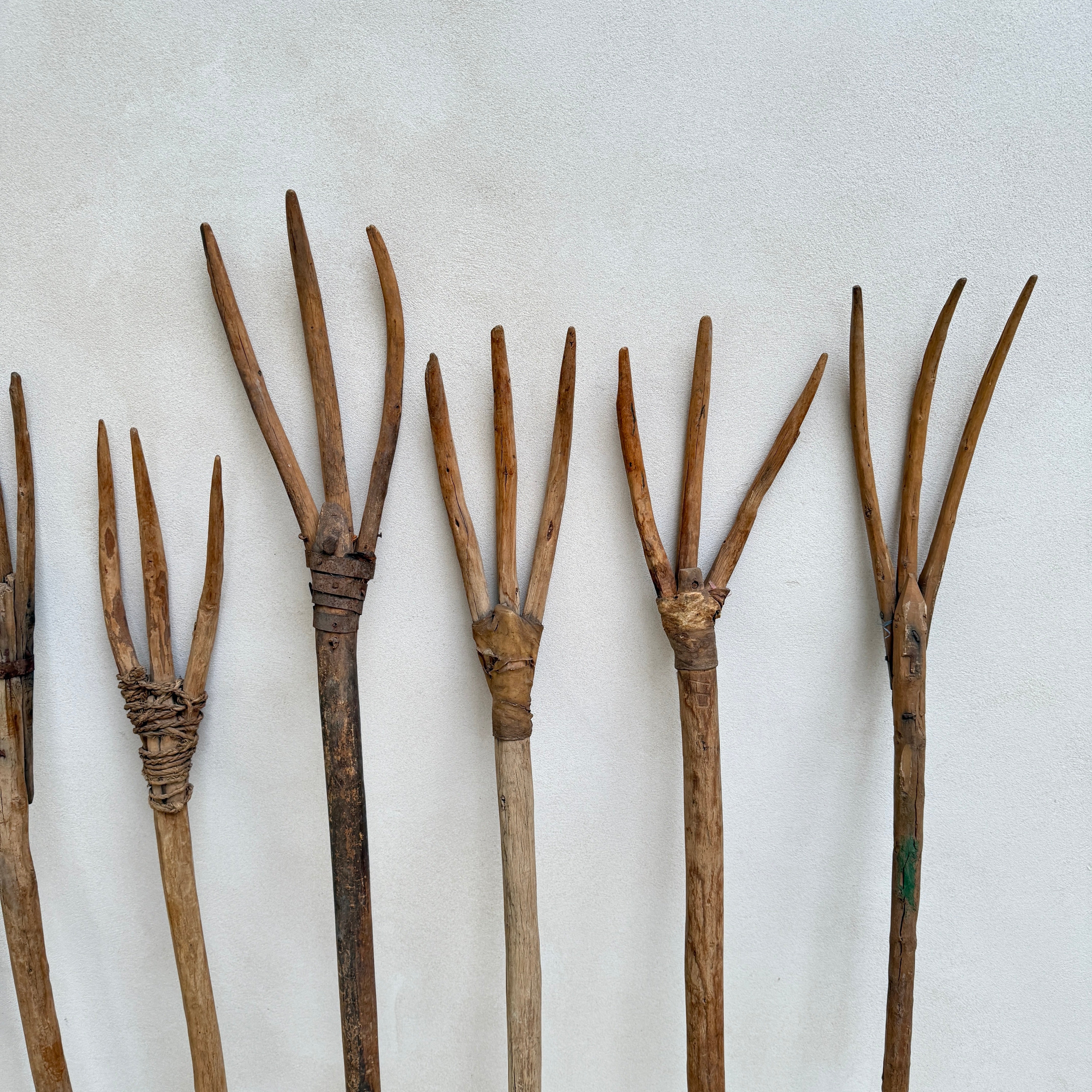 antique hay fork or pitchfork - Image 5