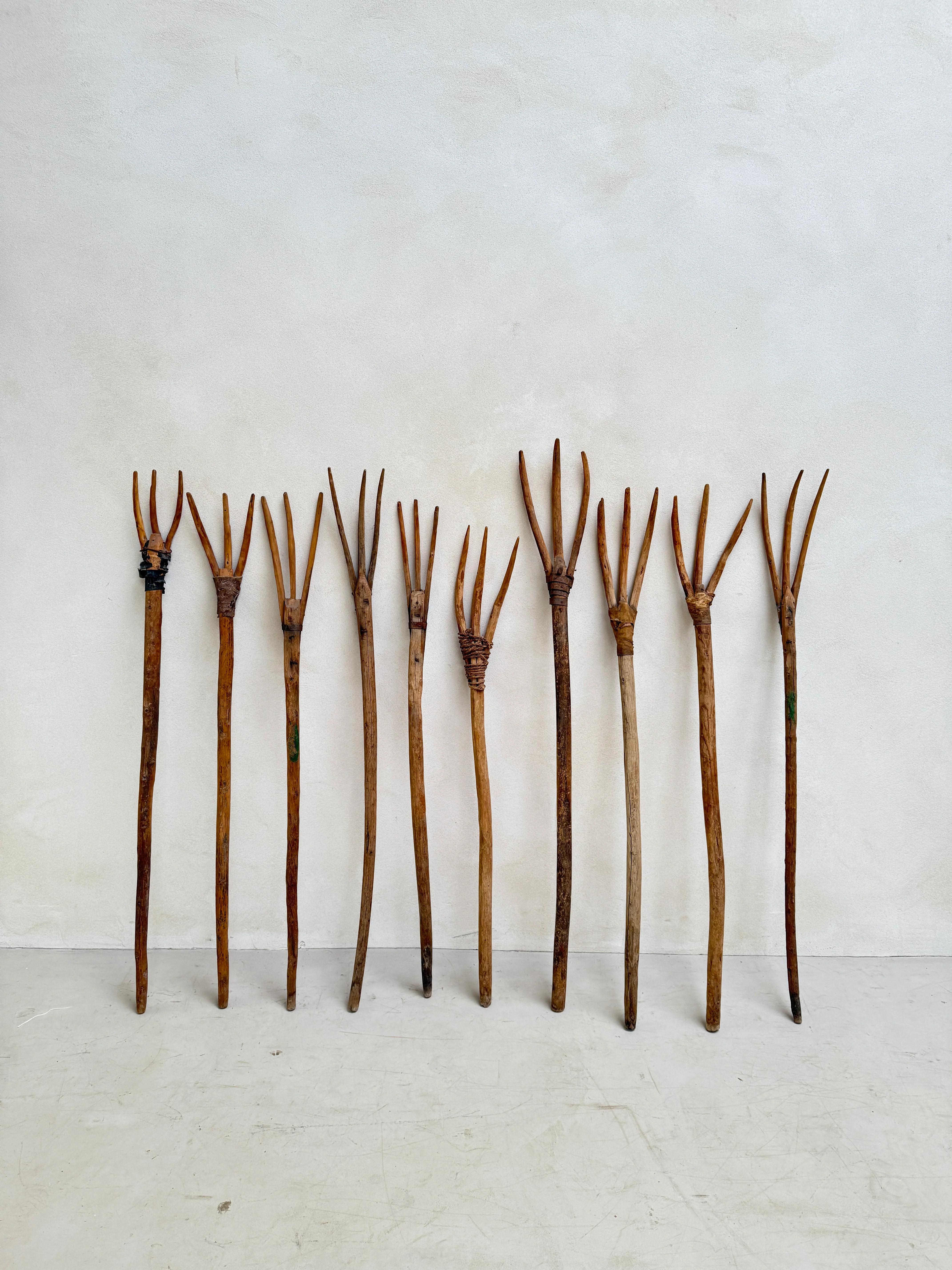 antique hay fork or pitchfork - Image 6