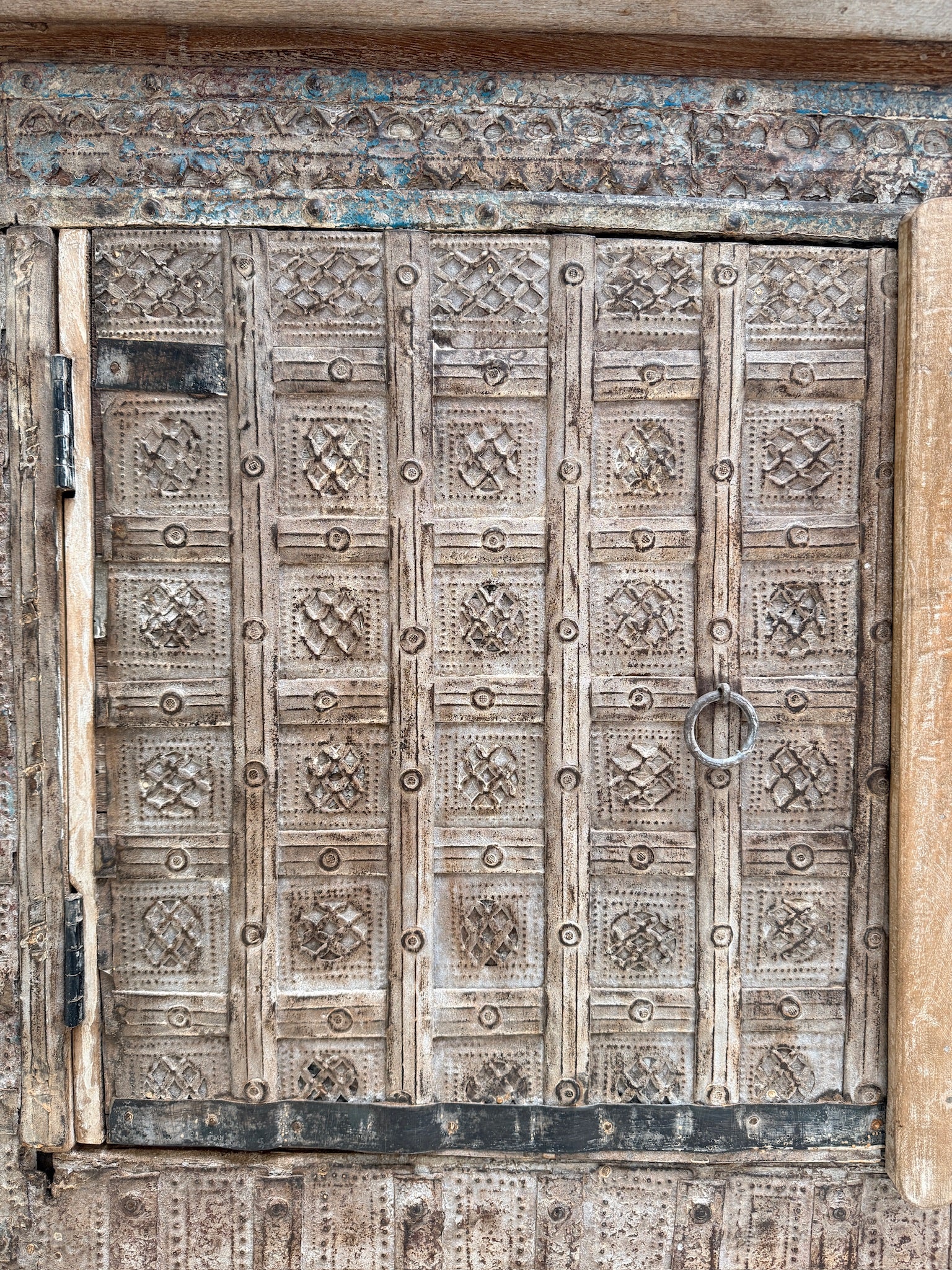 Antique Indian Damchiya Cabinet Sideboard | Pitara - Image 8