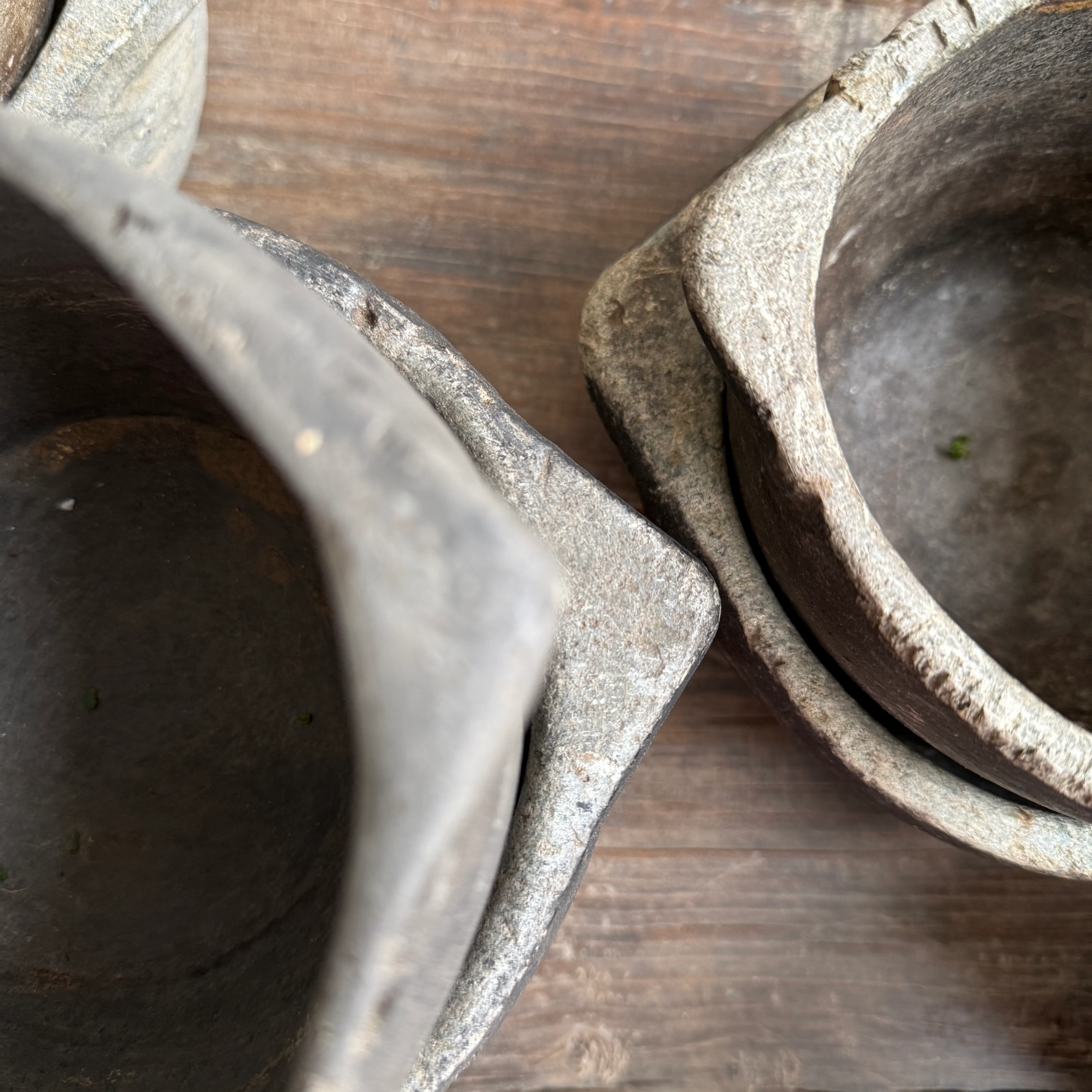 Antique Indian Stone Mortar Bowl - Image 5