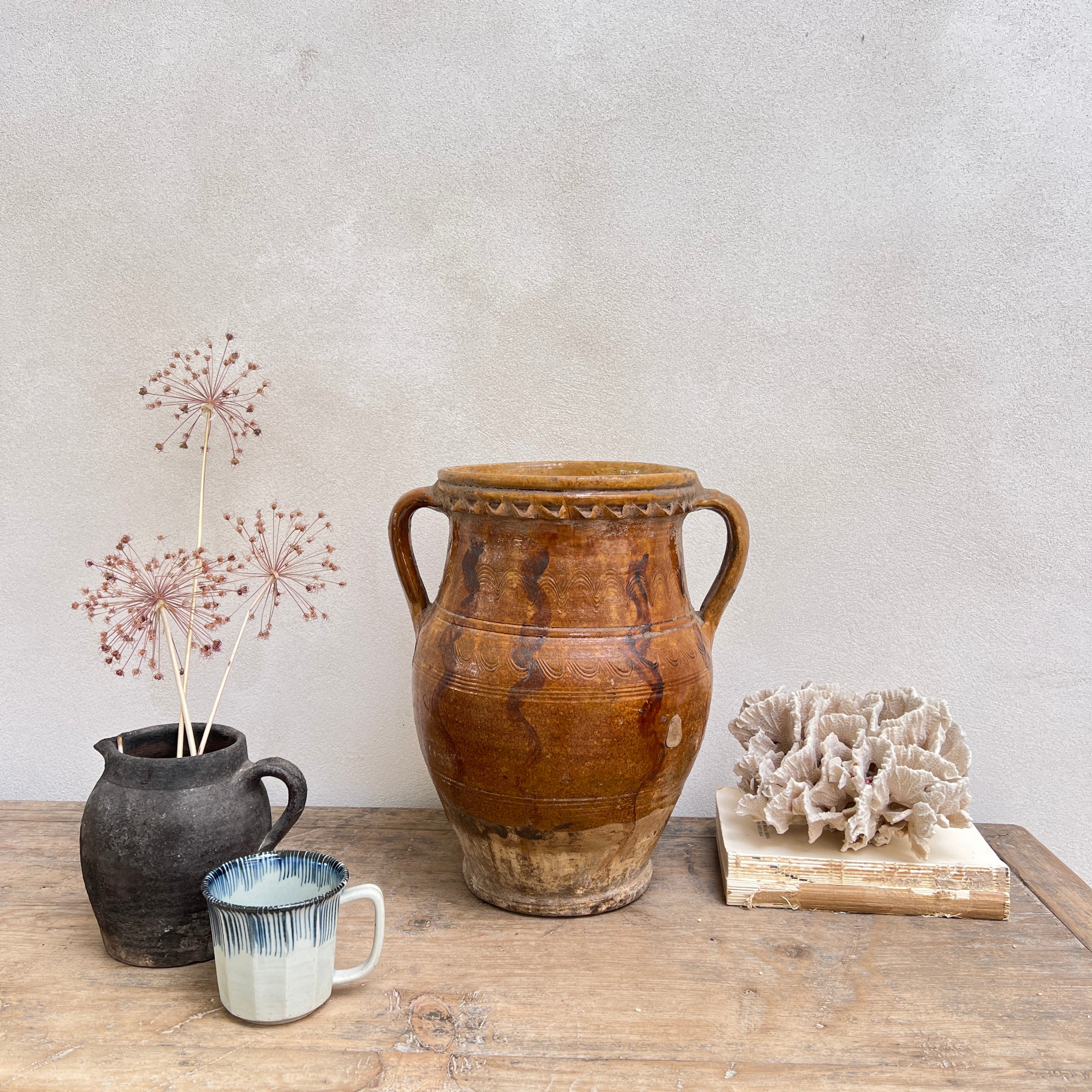 Antique Mediterranean Urn Florence - Image 2