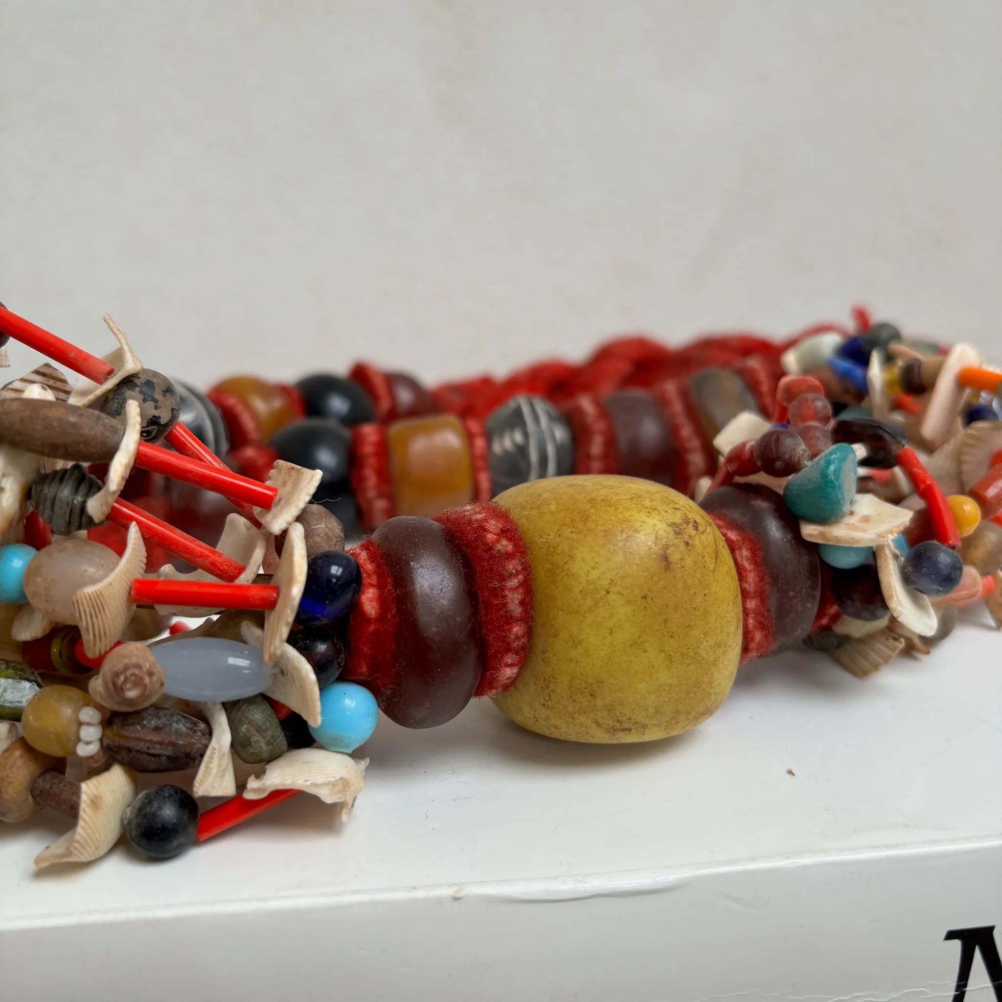 Antique Moroccan Beaded Necklace | No2 - Image 5