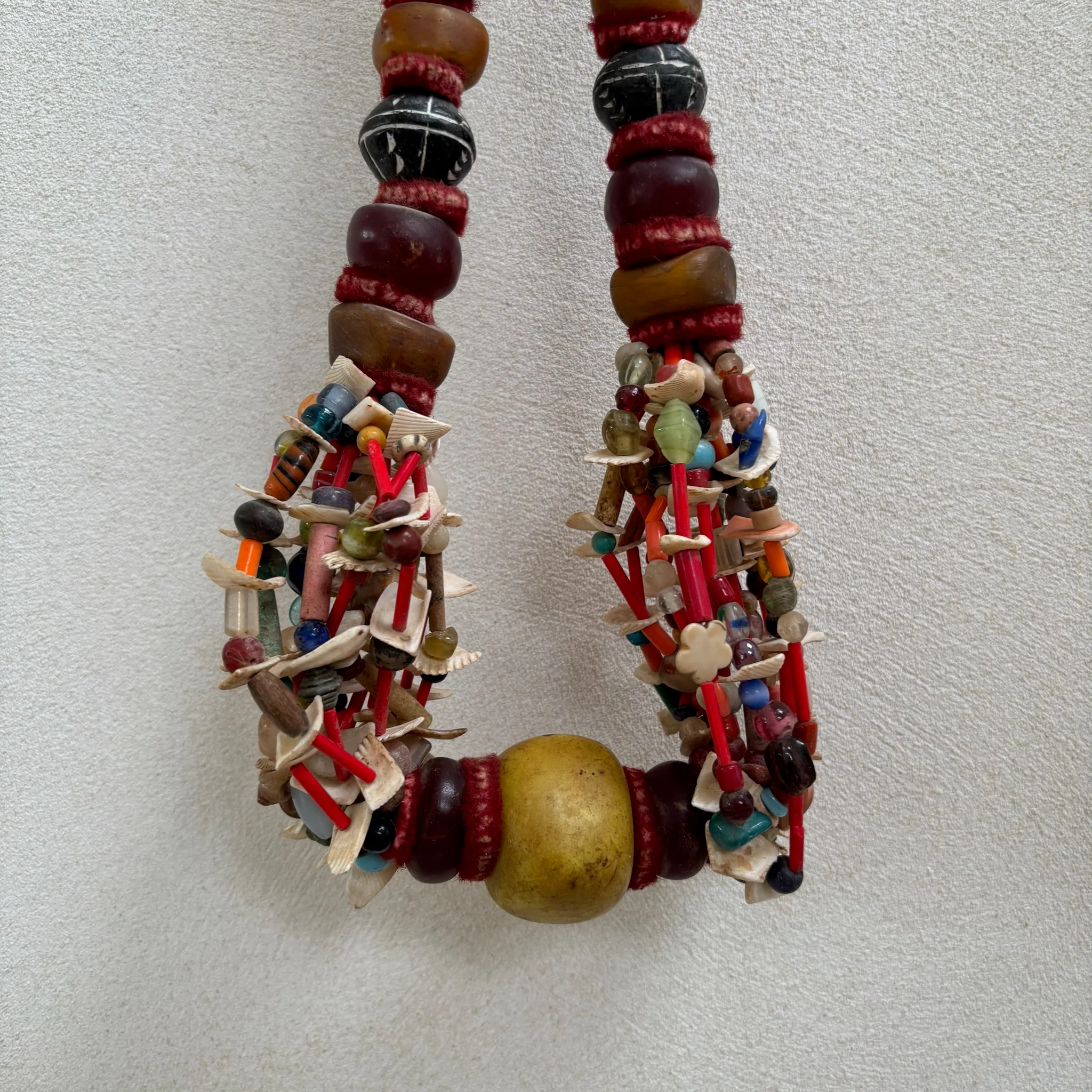 Antique Moroccan Beaded Necklace | No2 - Image 8
