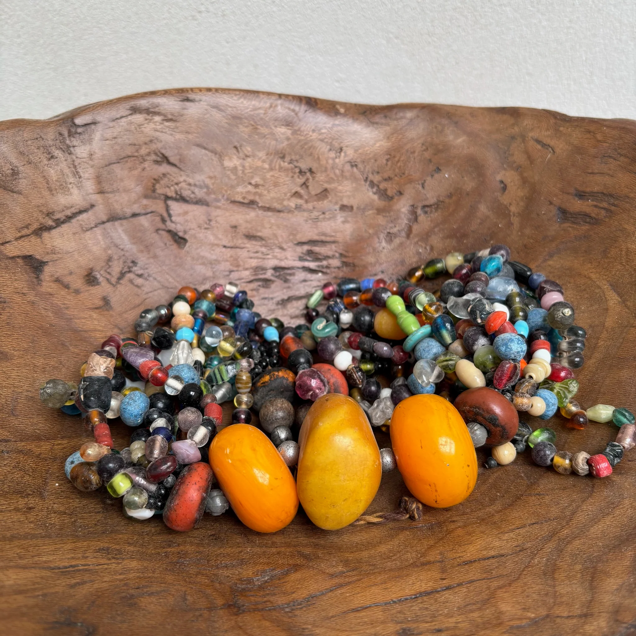 Antique Moroccan Beaded Necklace | No3 - Image 2