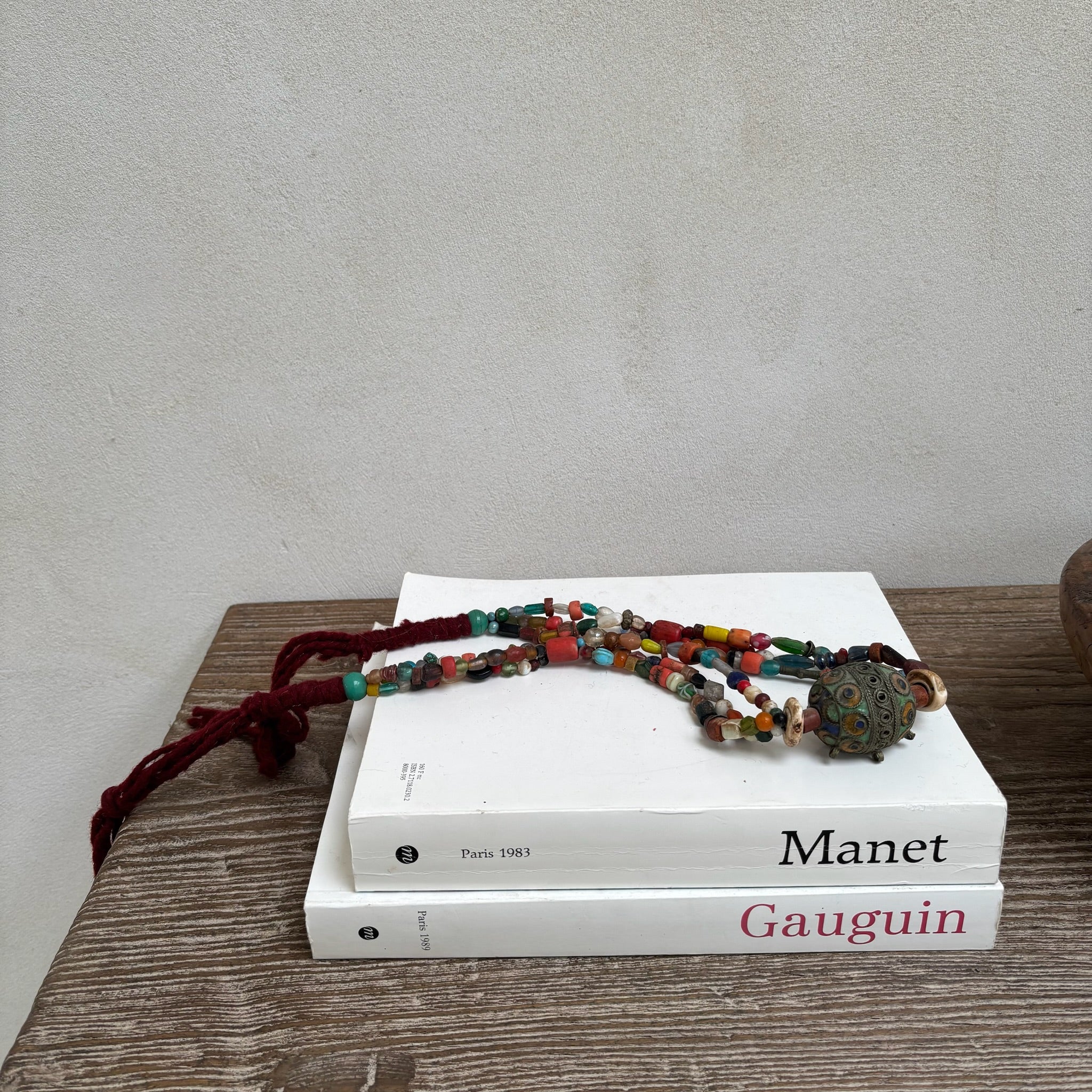 Antique Moroccan Beaded Necklace | No4 - Image 11