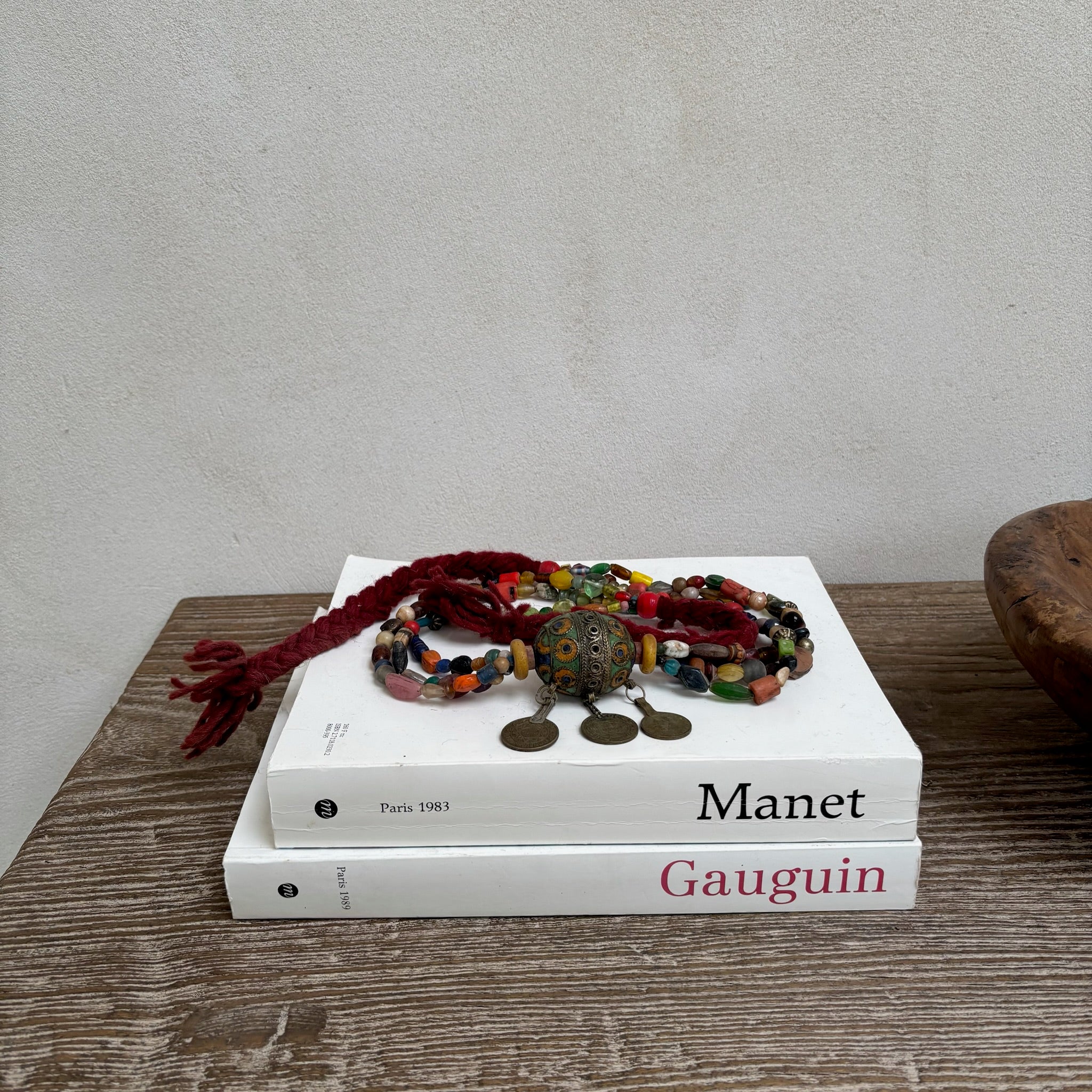 Antique Moroccan Beaded Necklace | No5 - Image 11