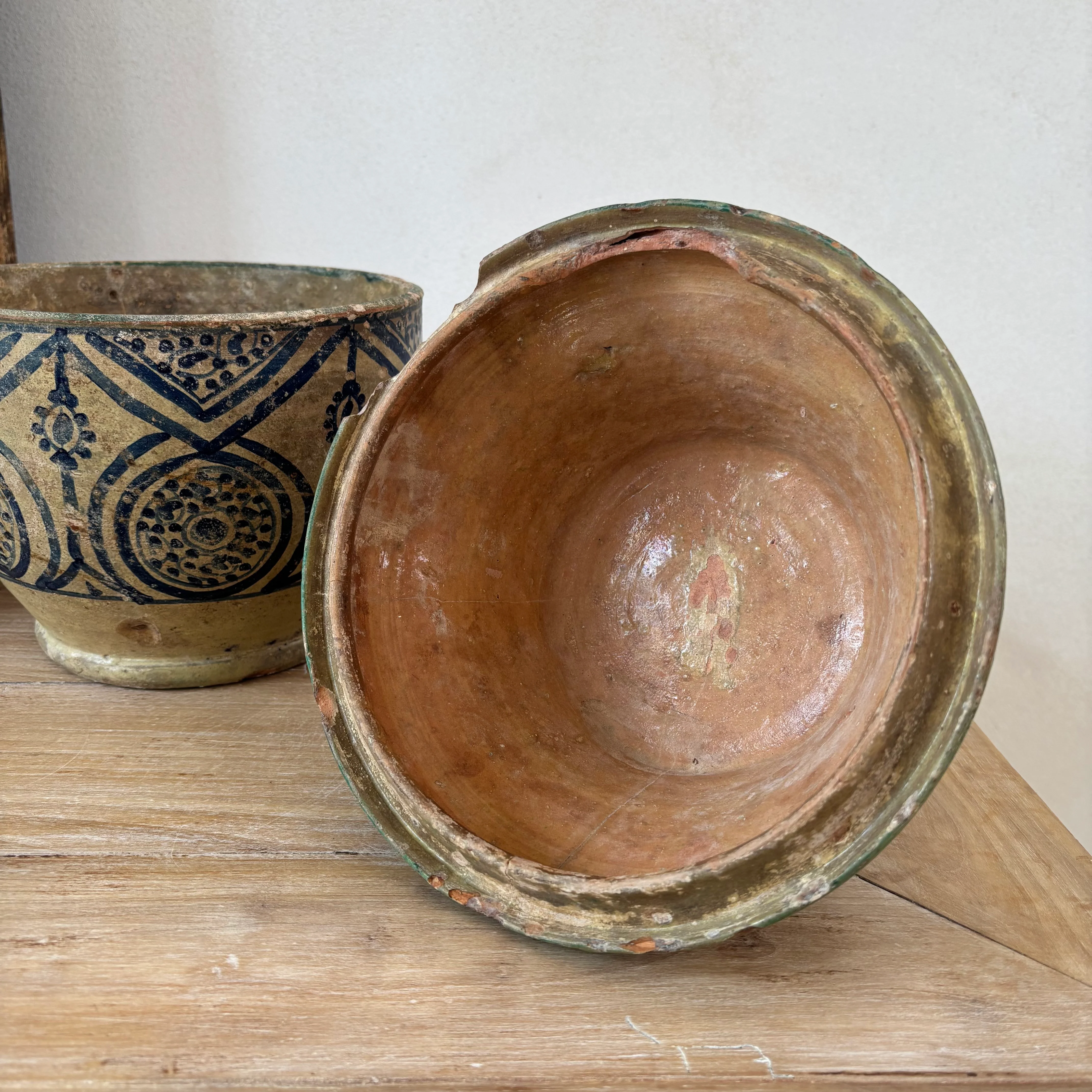 Antique Moroccan Safi Jubbaha Pot | Safi - Image 5