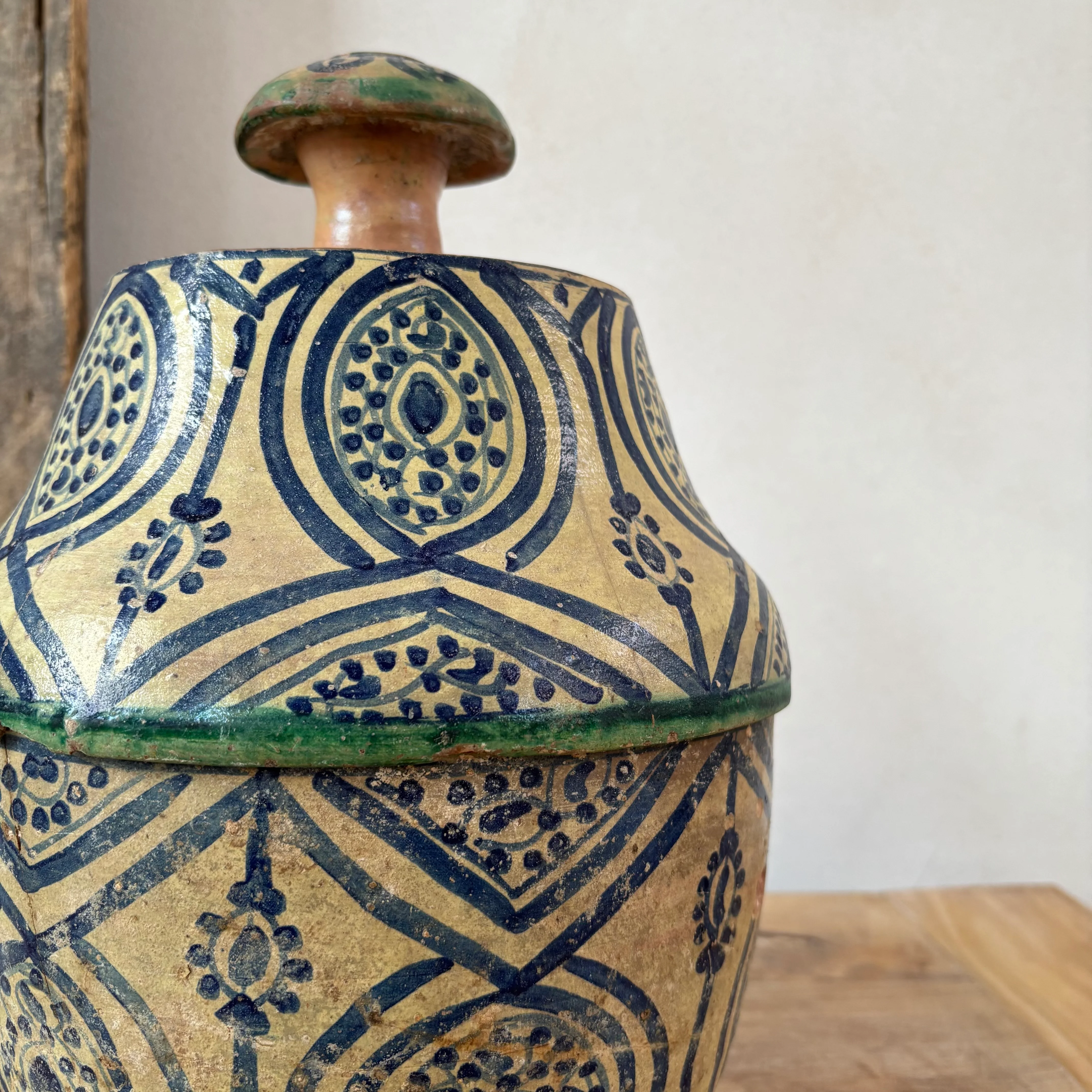 Antique Moroccan Safi Jubbaha Pot | Safi - Image 7