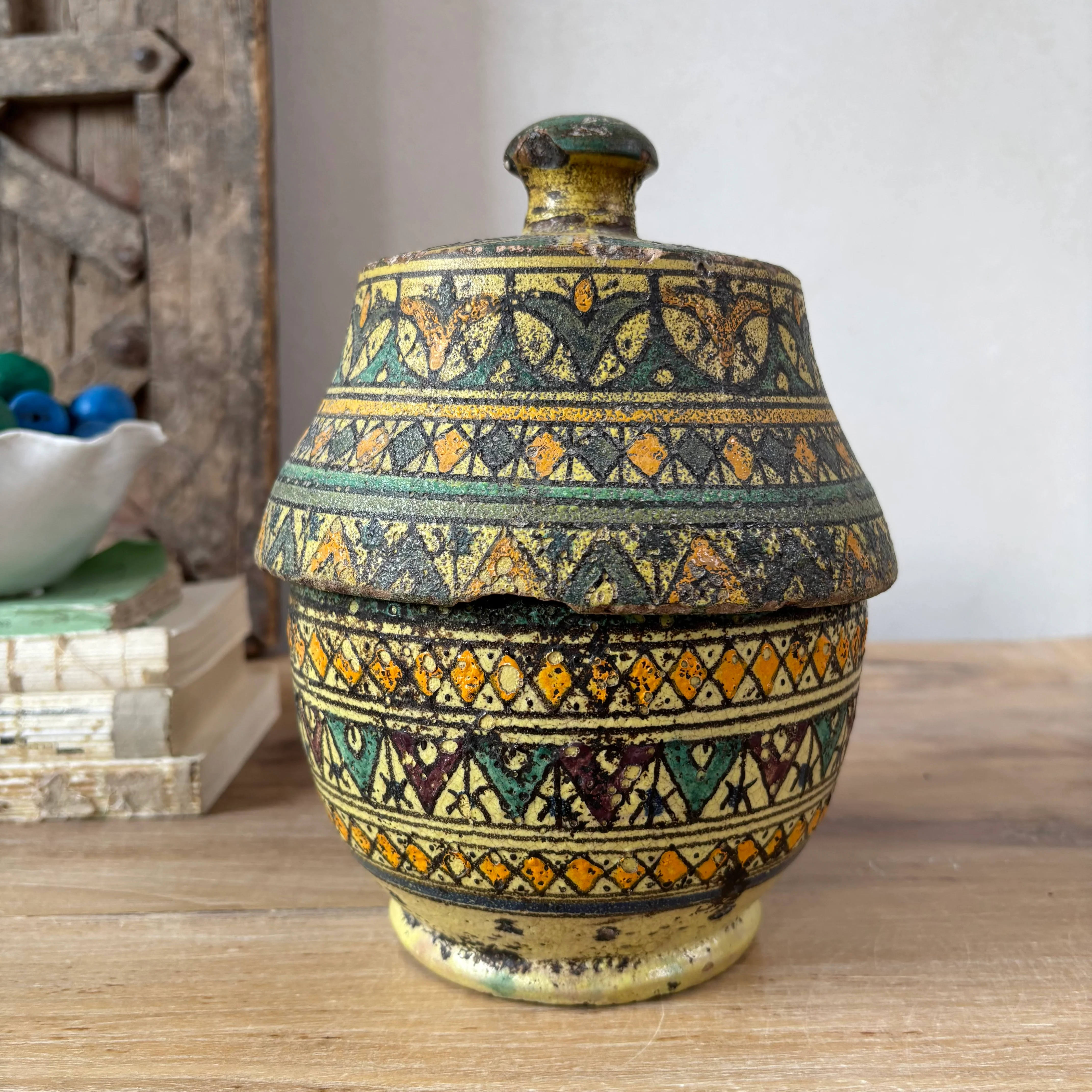 Antique Moroccan Safi Jubbaha Pot | Laila - Image 10