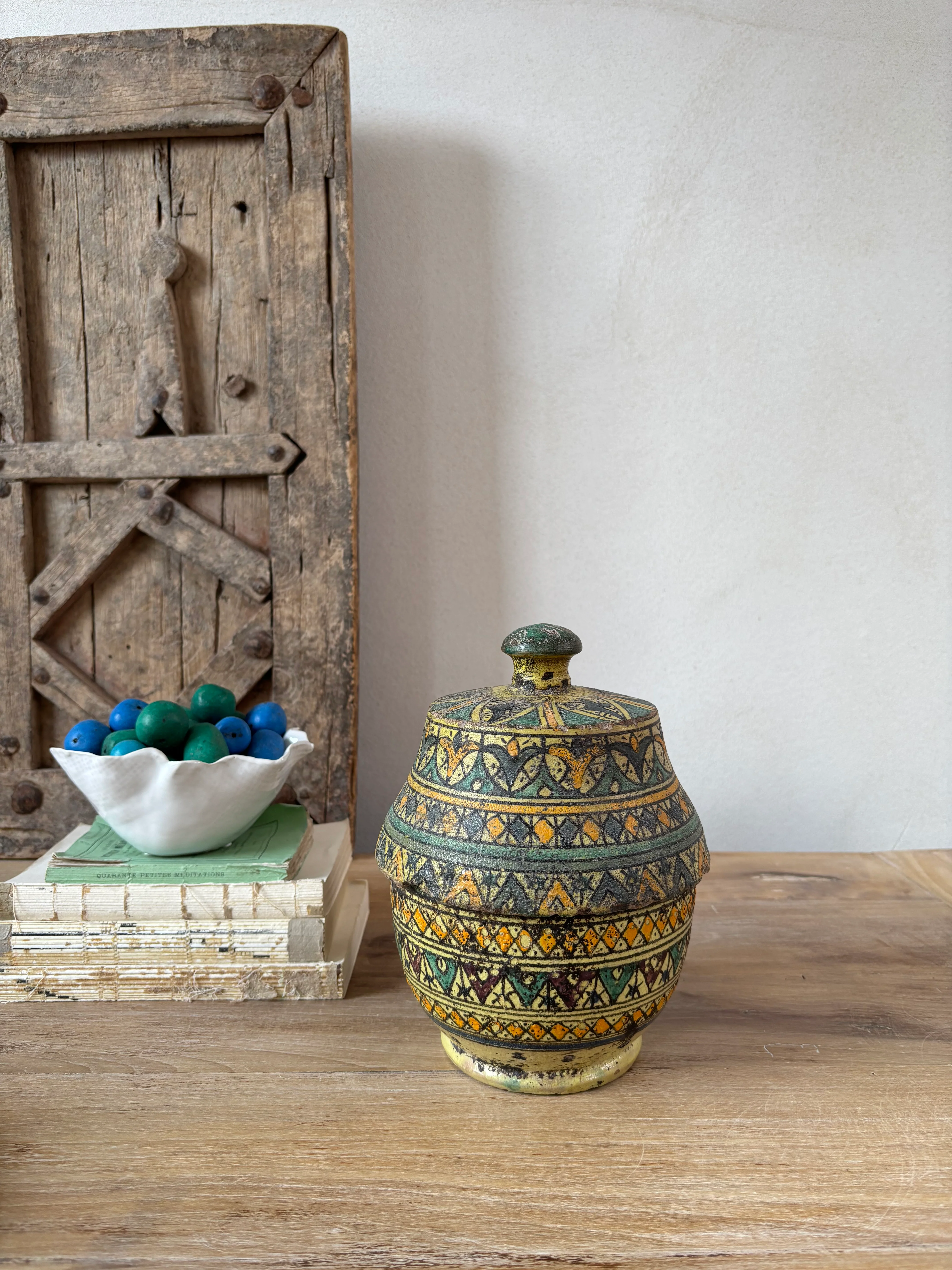 Antique Moroccan Safi Jubbaha Pot | Laila - Image 3