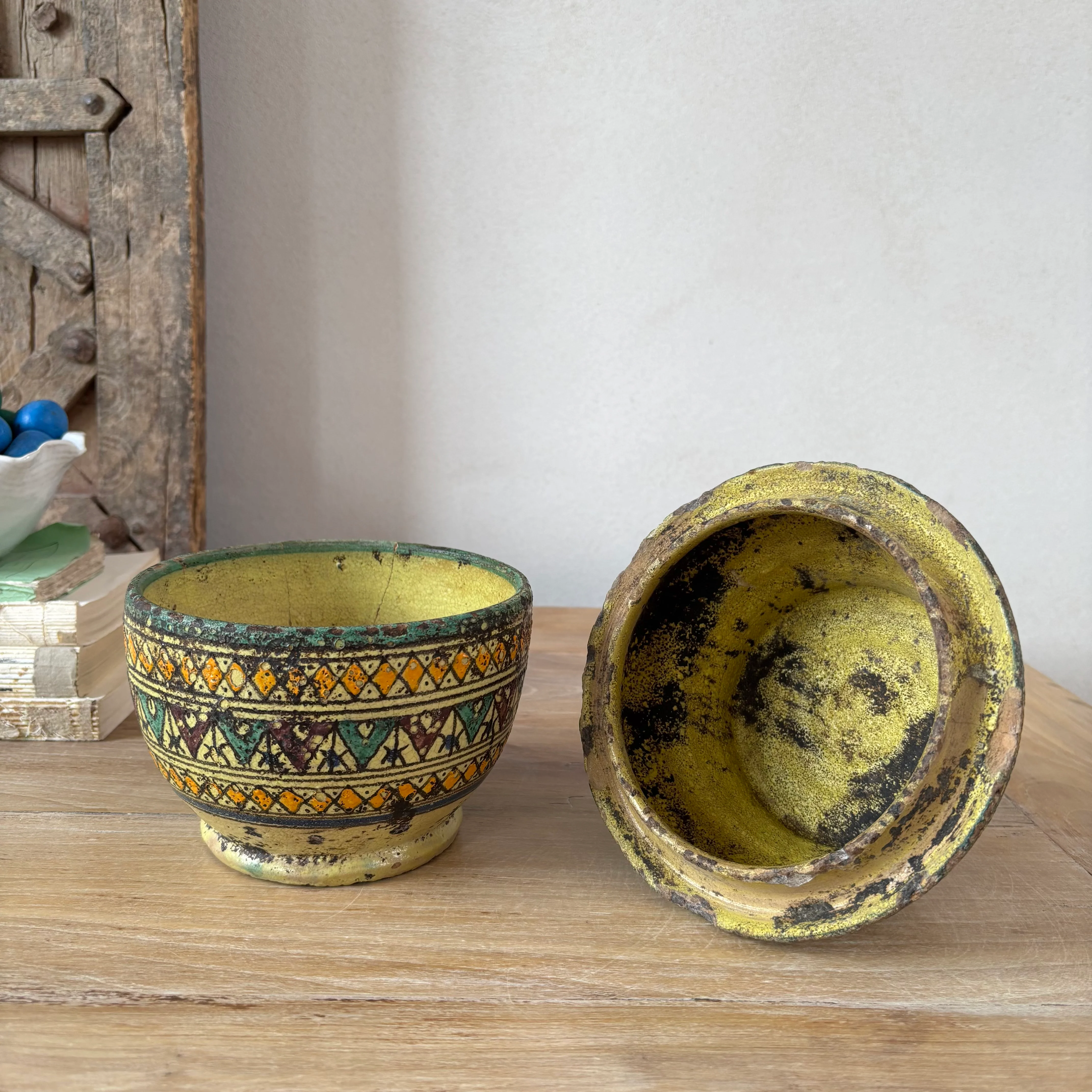 Antique Moroccan Safi Jubbaha Pot | Laila - Image 5