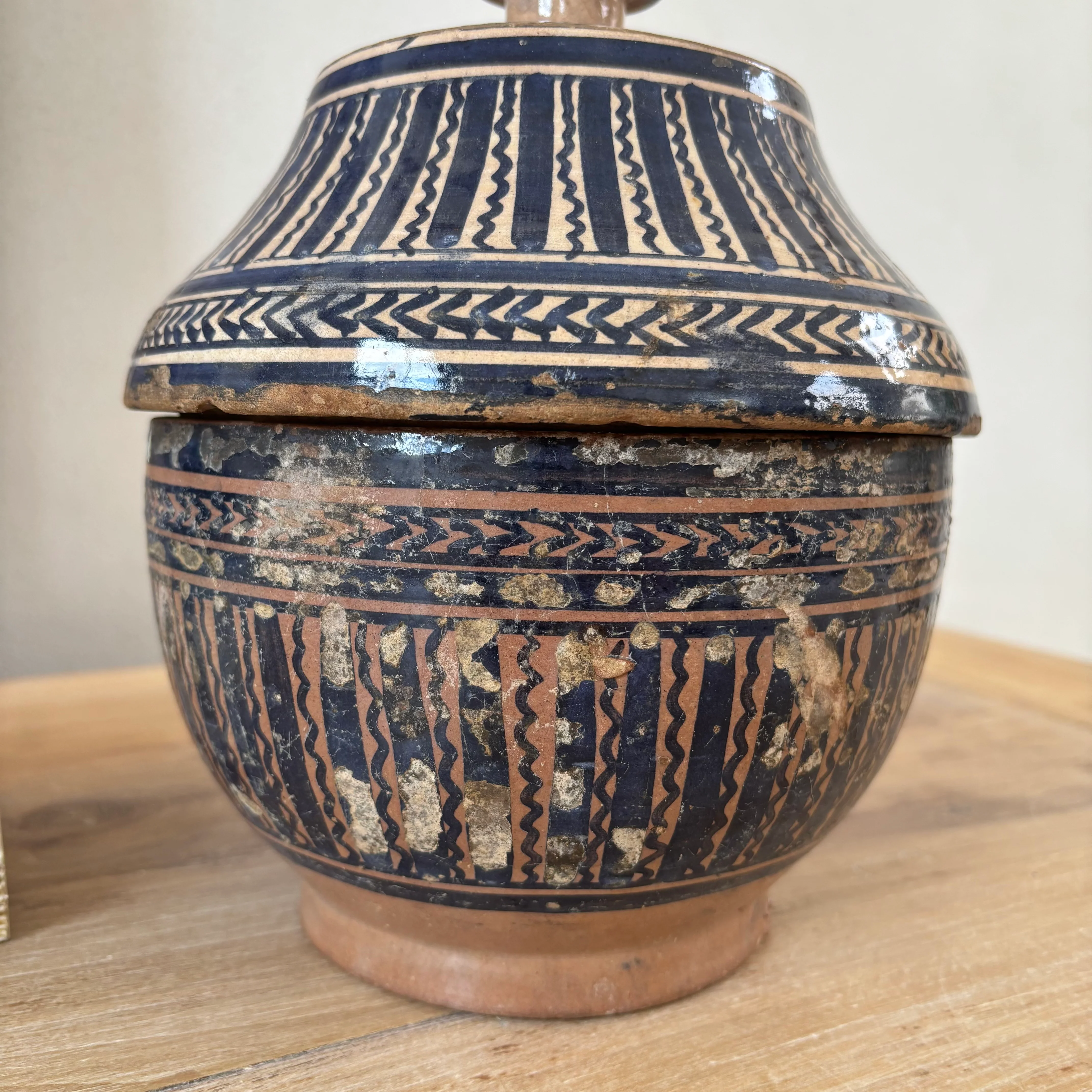 Antique Moroccan Safi Jubbaha Pot | Menna - Image 11