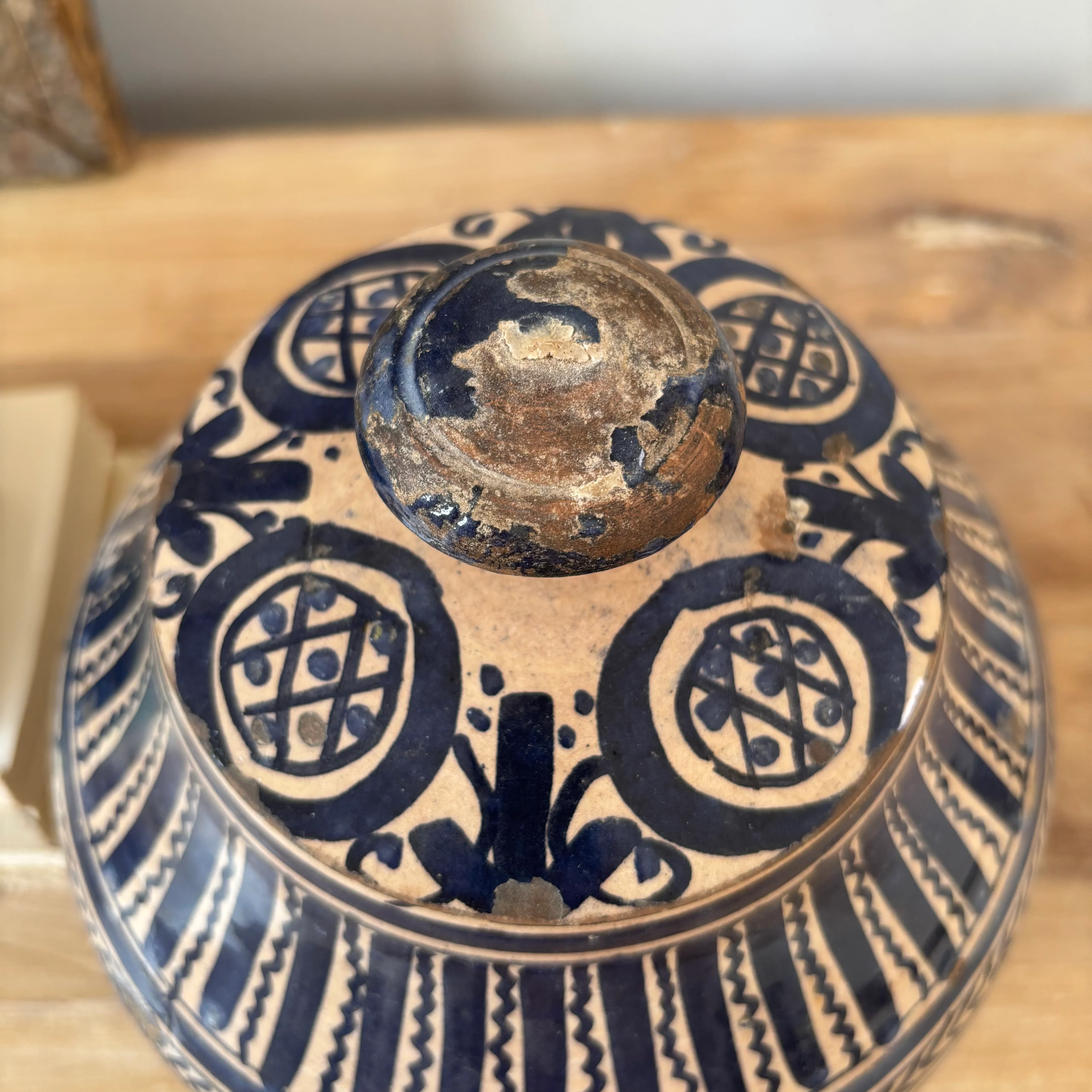 Antique Moroccan Safi Jubbaha Pot | Menna - Image 4