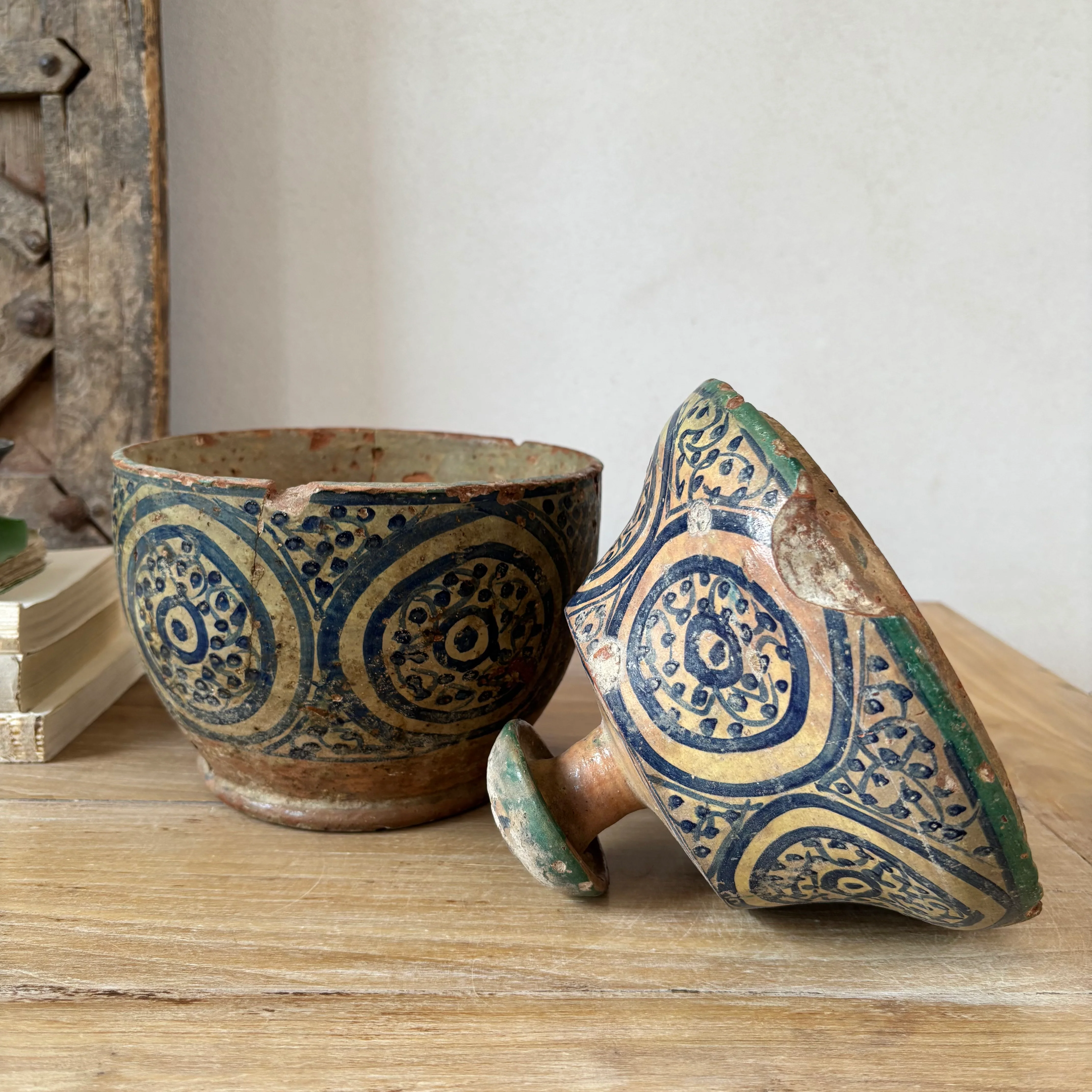 Antique Moroccan Safi Jubbaha Pot | Sulafa - Image 9