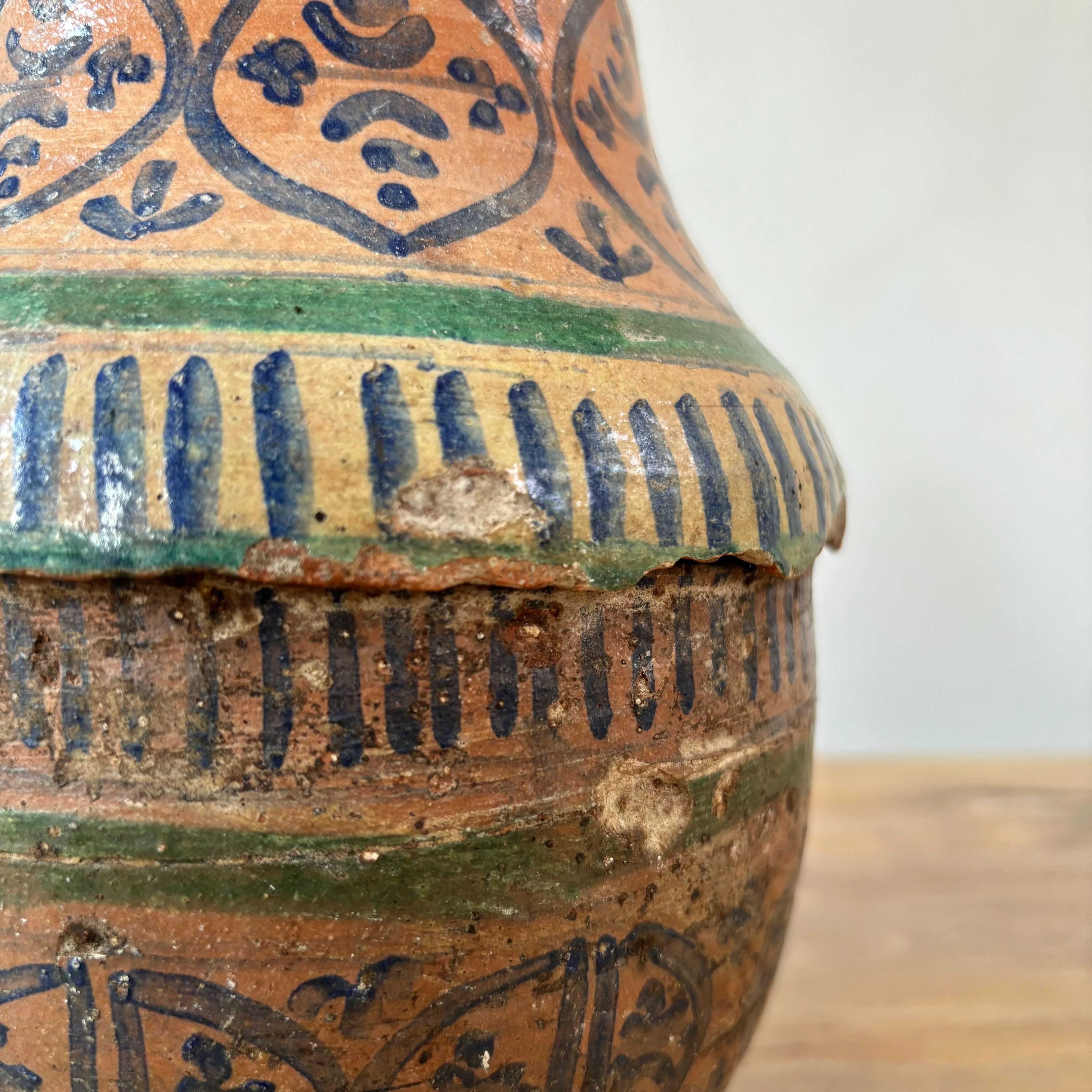 Antique Moroccan Safi Jubbaha Pot | Yasmin - Image 12