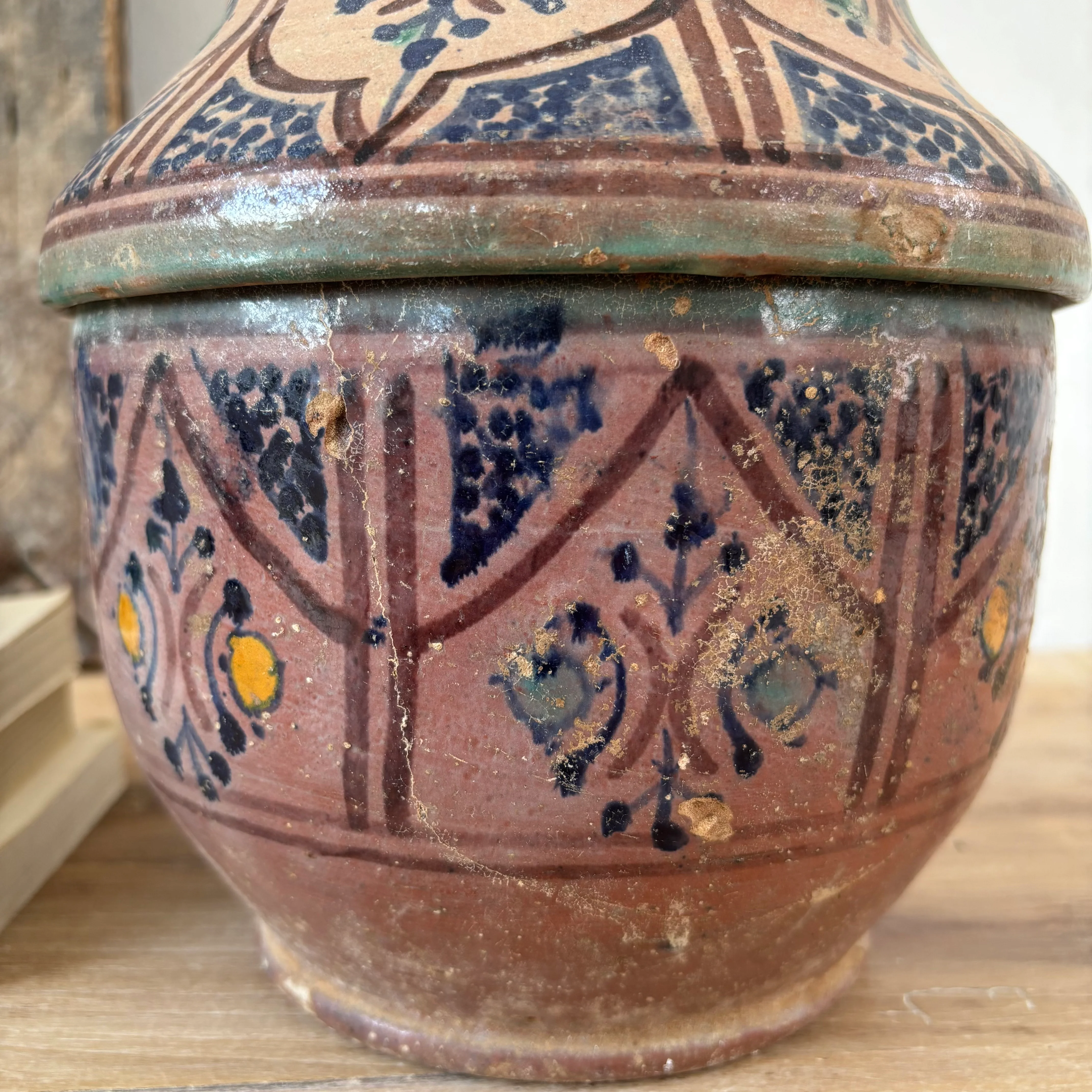 Antique Moroccan Safi Jubbaha Pot | Zaman - Image 10