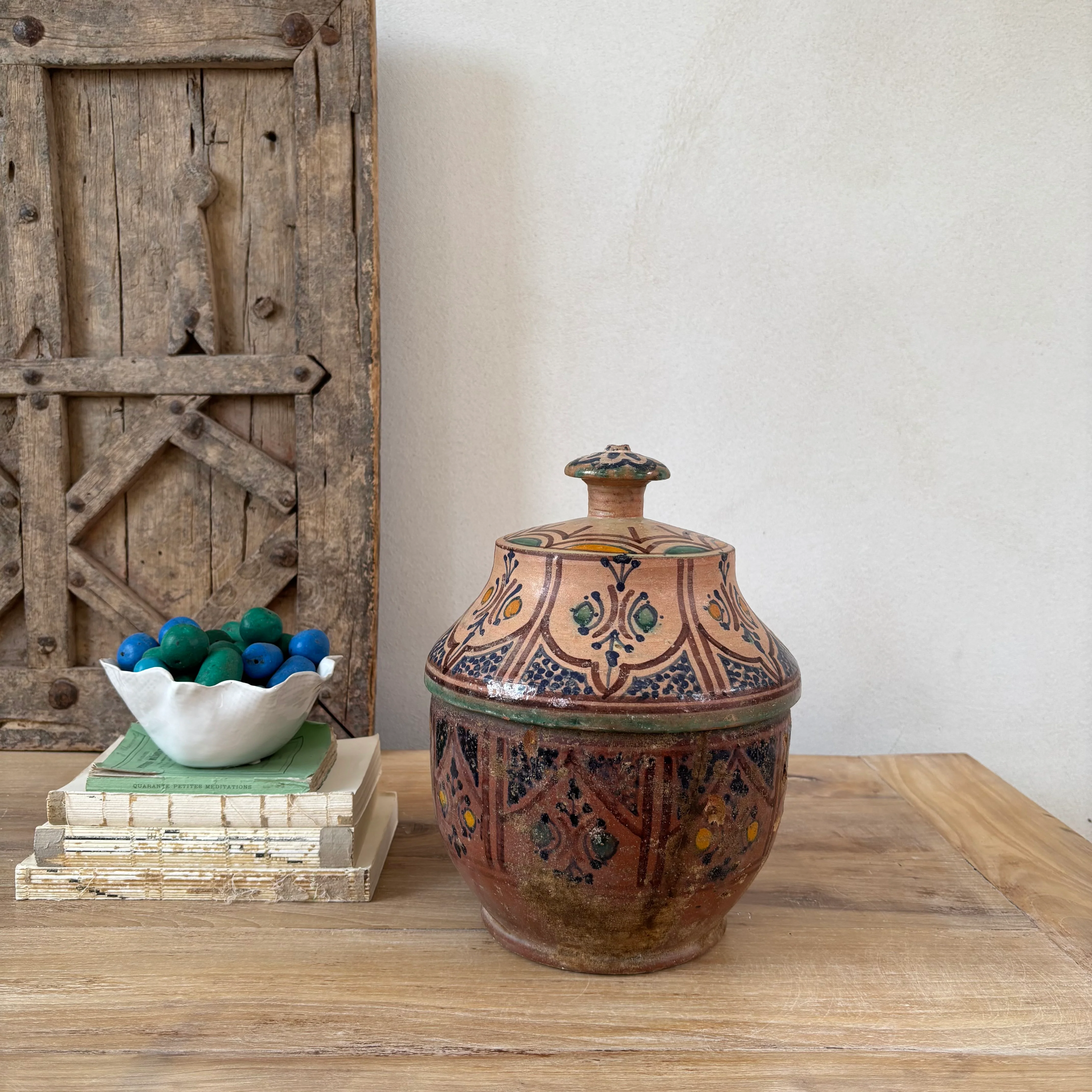 Antique Moroccan Safi Jubbaha Pot | Zaman - Image 2