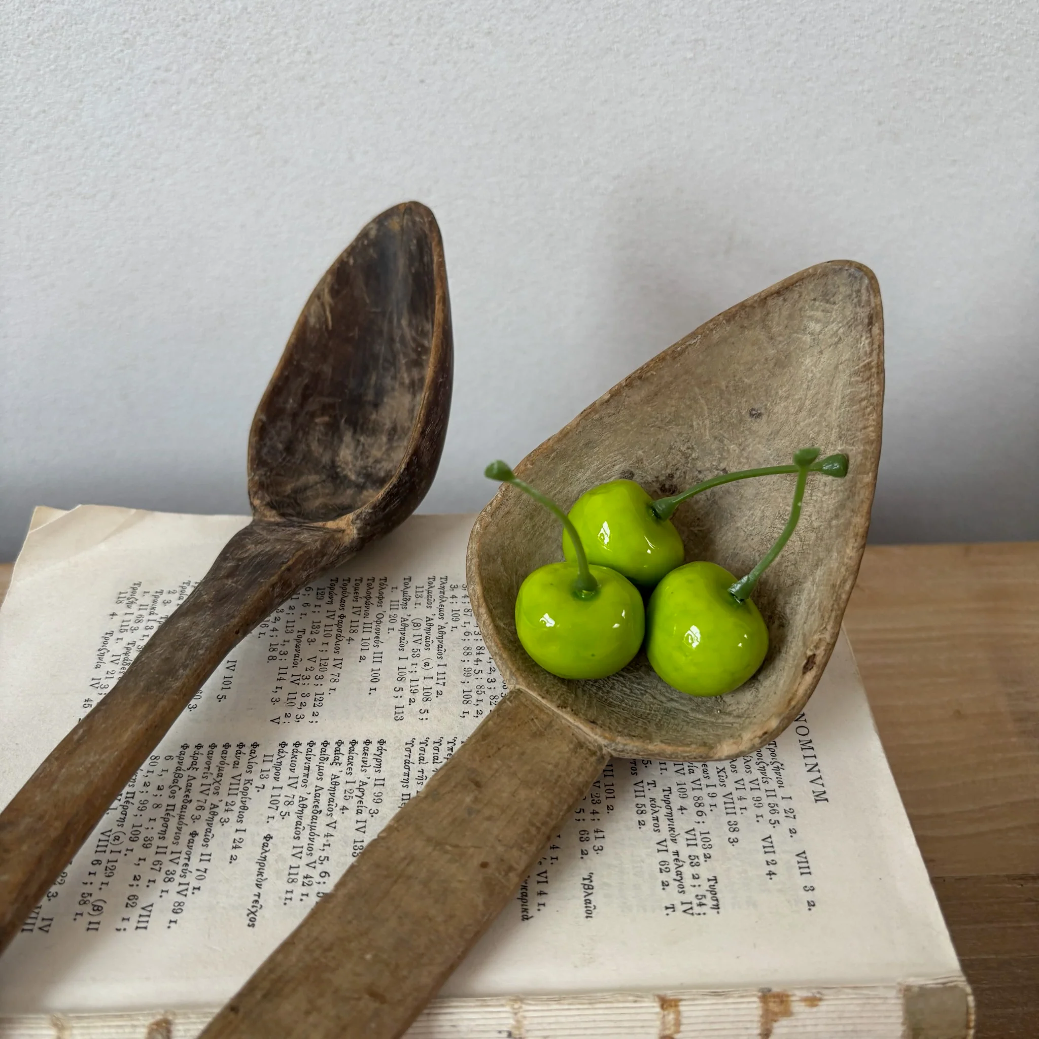 Antique Nomadic Berber Dairy Spoon - Image 2