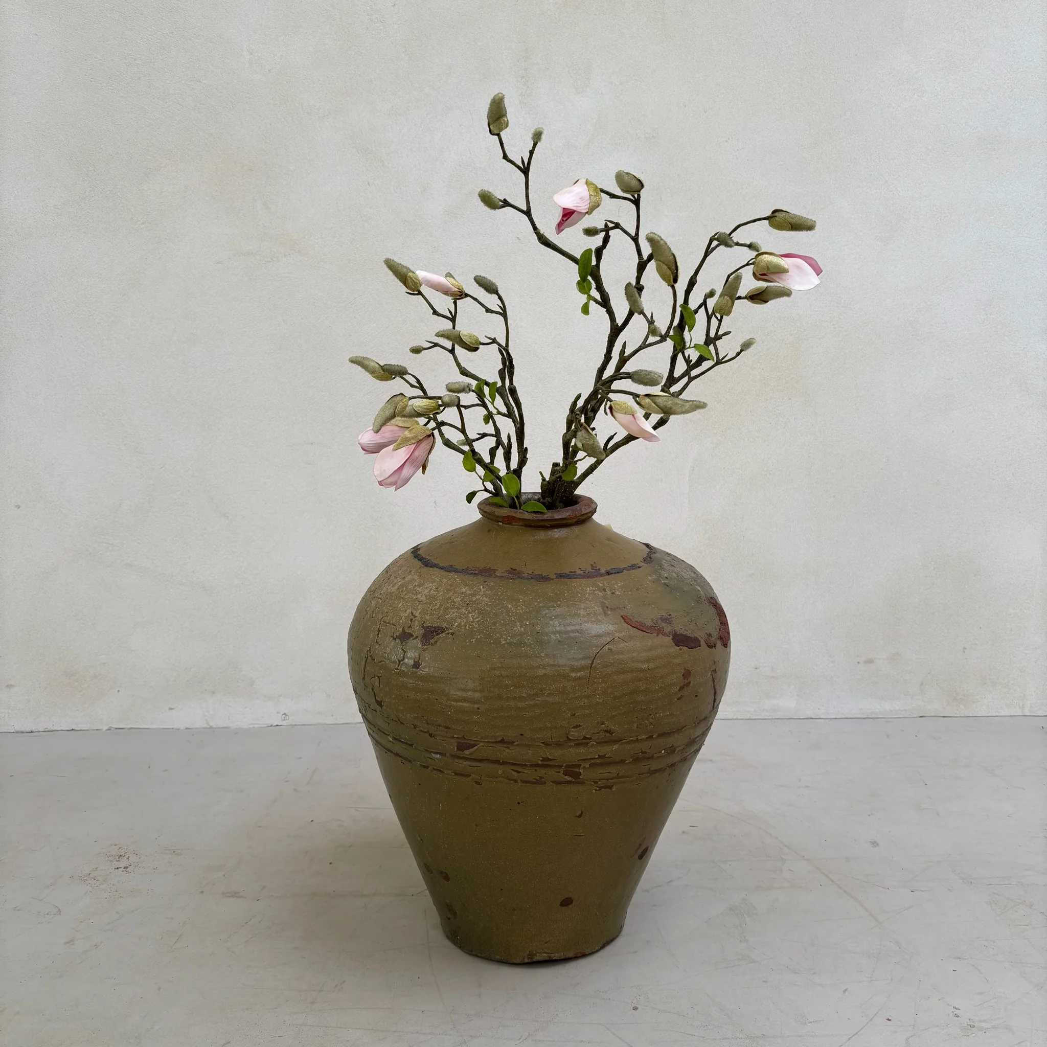 Antique Oriental Green Urn | Hauser