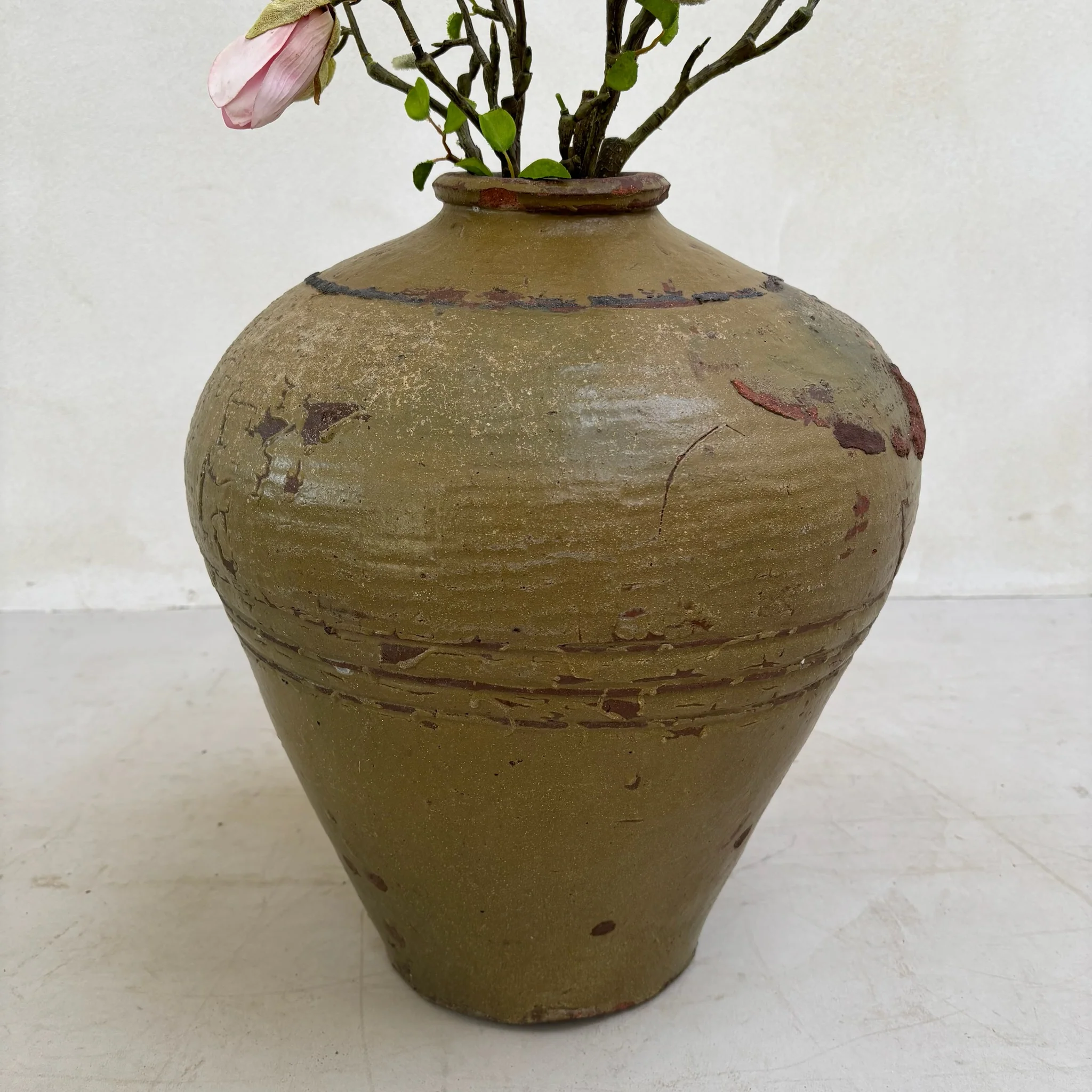 Antique Oriental Green Urn | Hauser - Image 3