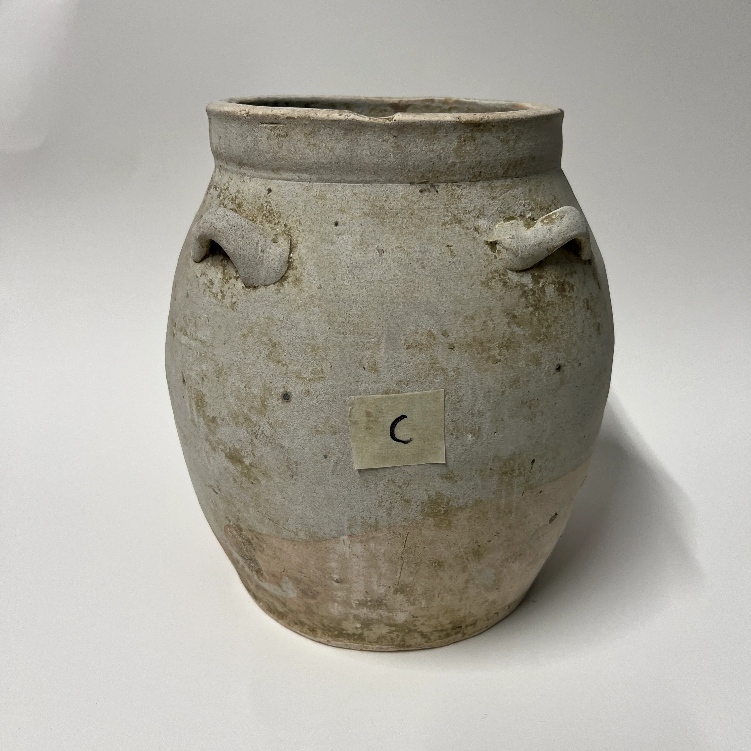 Antique Palembang White Shipwreck Preserve Pot - Image 13