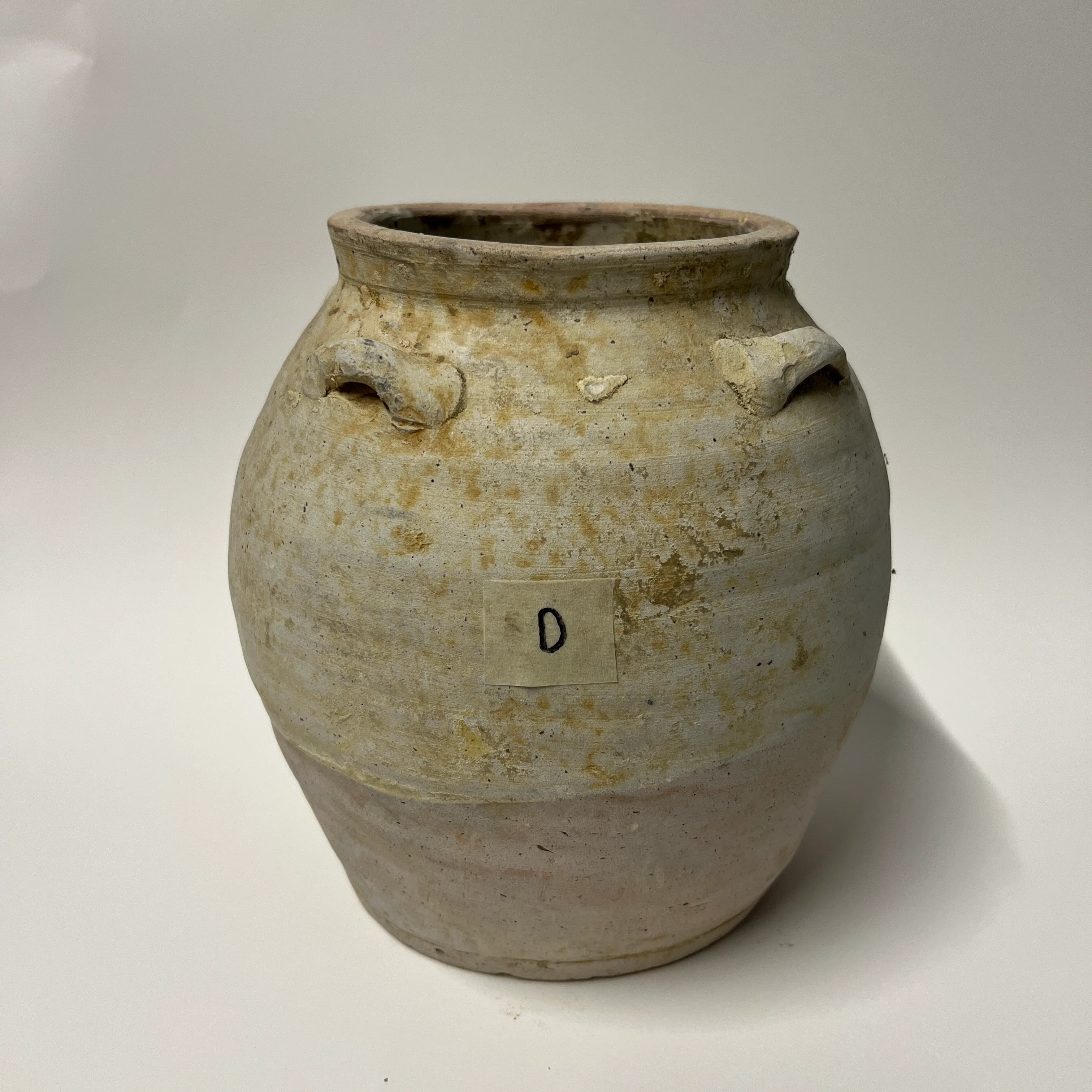 Antique Palembang White Shipwreck Preserve Pot - Image 14
