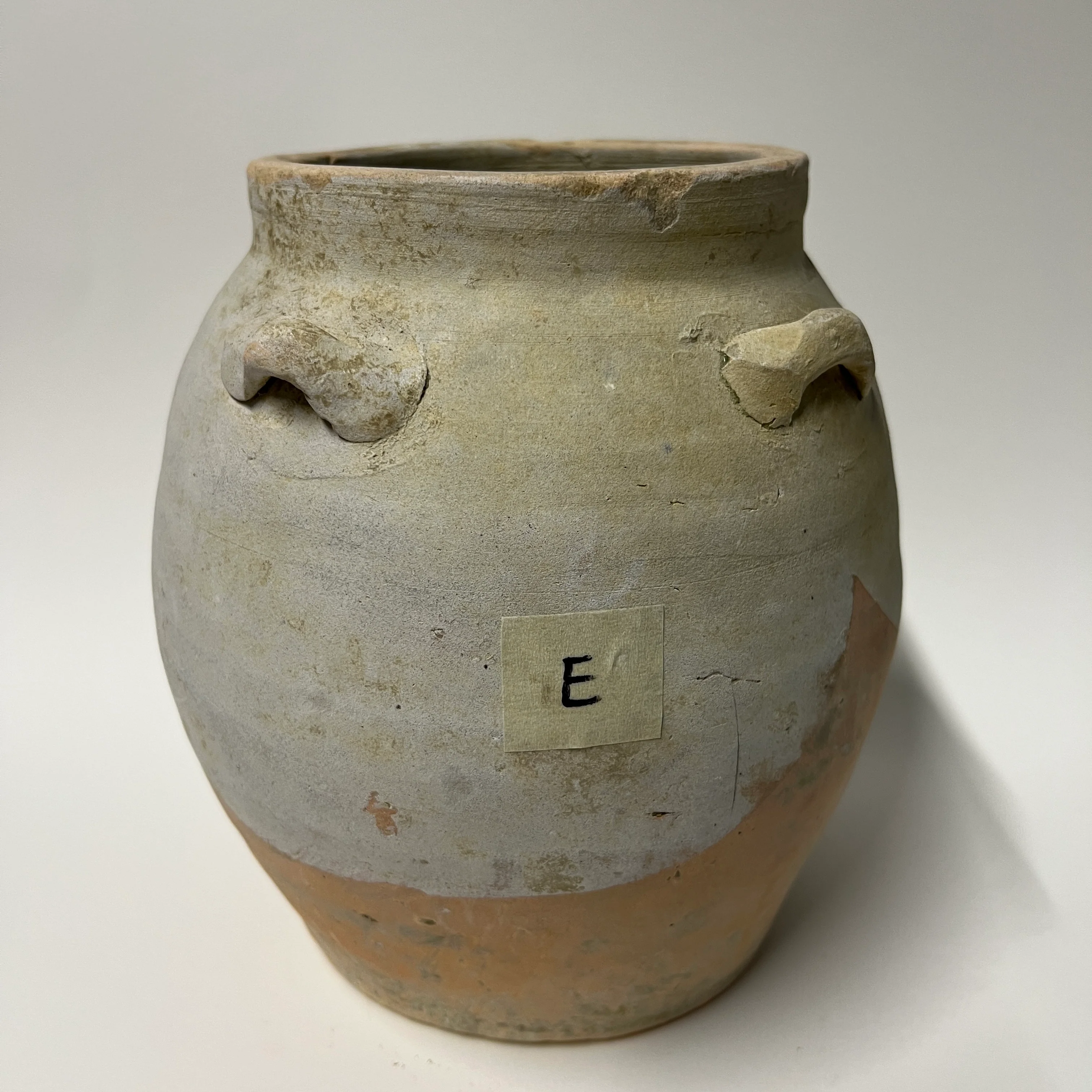 Antique Palembang White Shipwreck Preserve Pot - Image 15