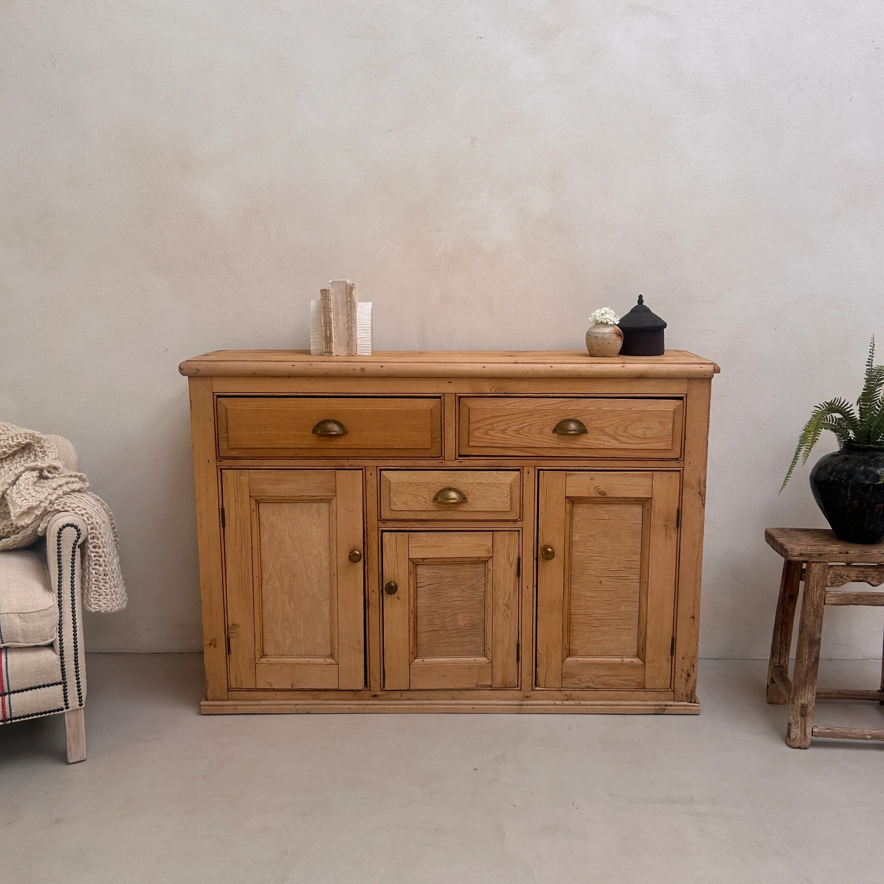 Antique Pine Cupboard | Marley - Image 2