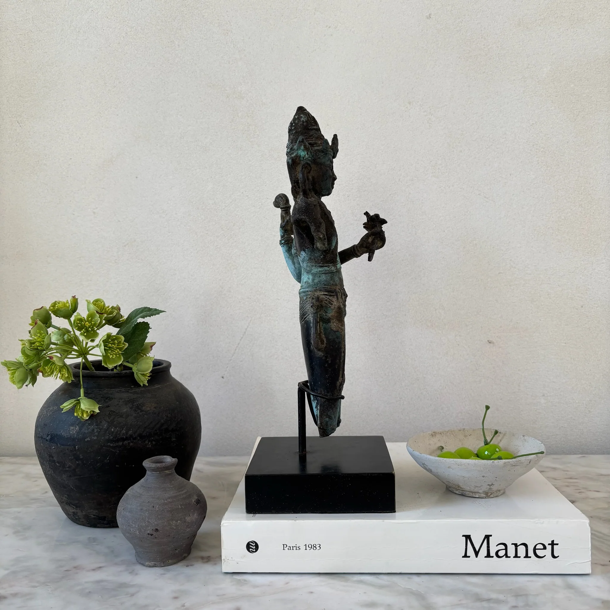 Antique primitive bronze statue | Siwa - Image 5