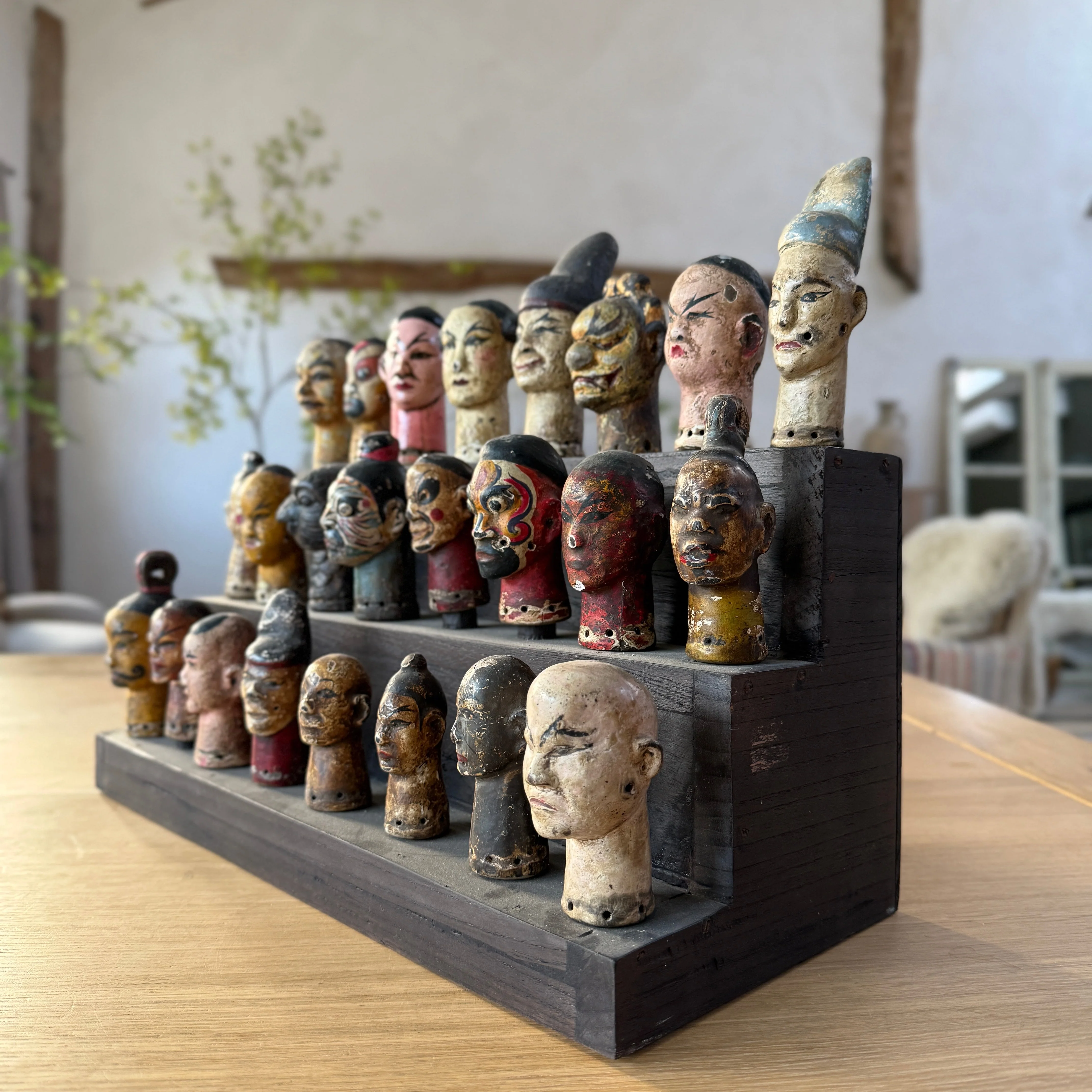 Antique puppet theatre figures - Image 3