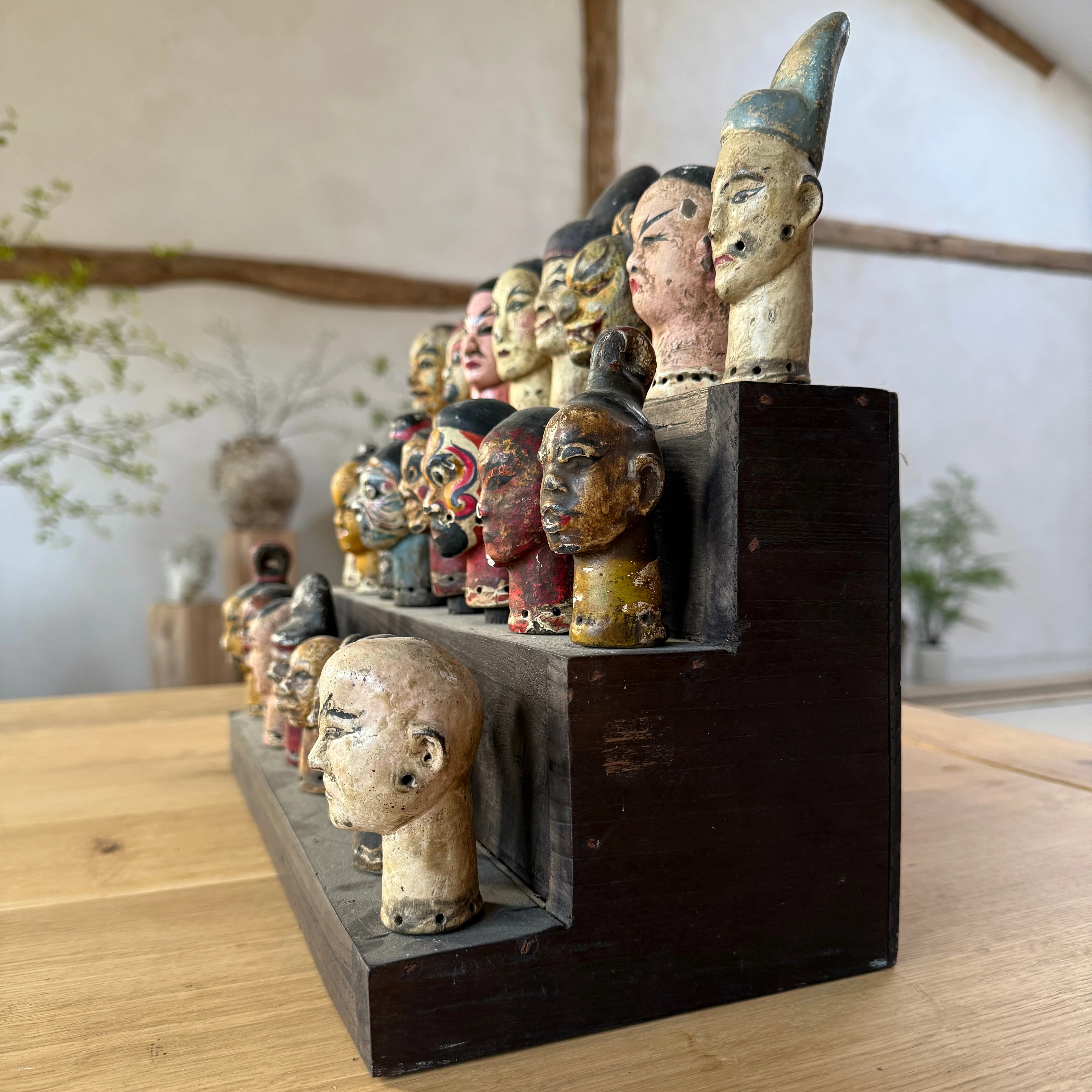 Antique puppet theatre figures - Image 4