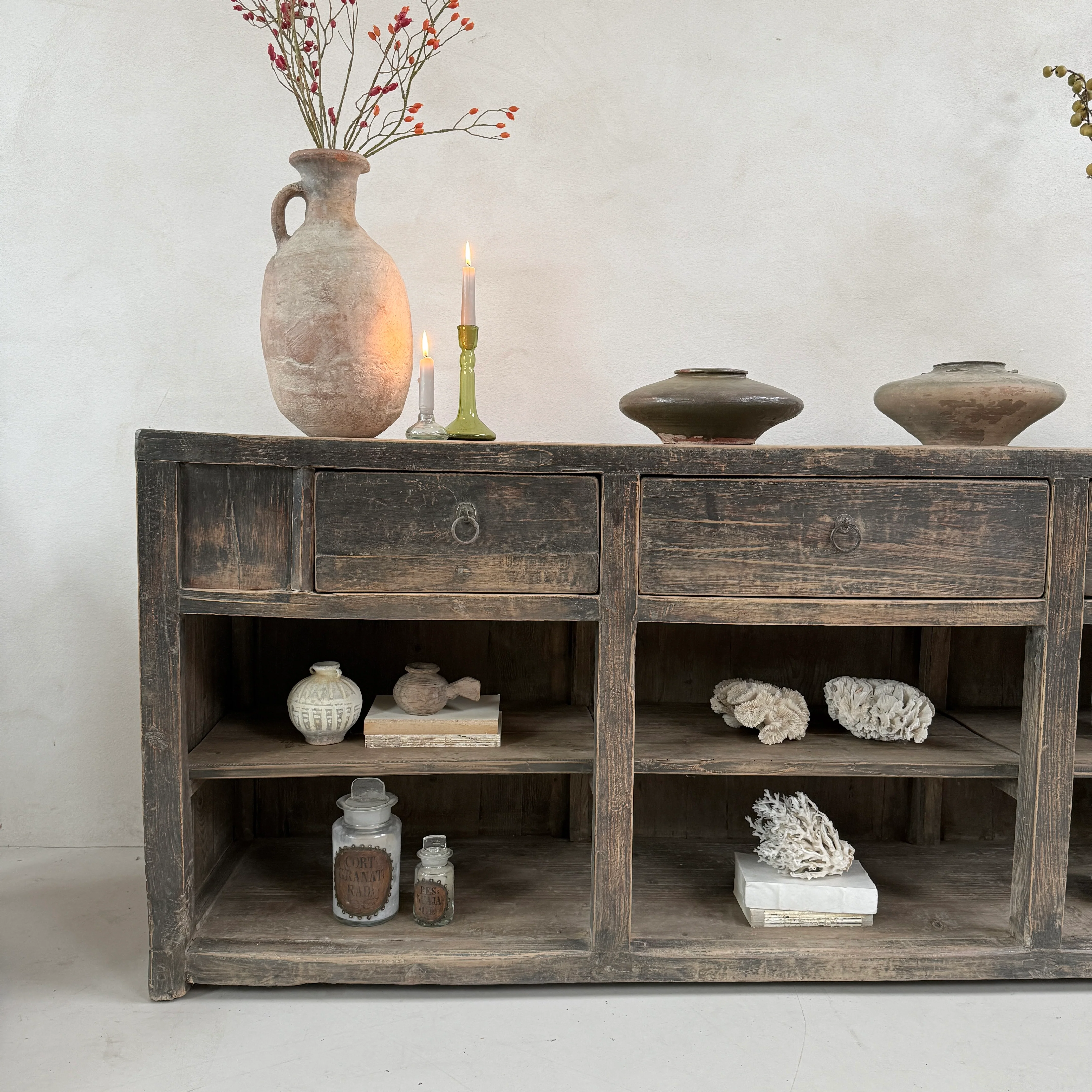 Large Antique Rustic Shop Counter | Chard - Image 4