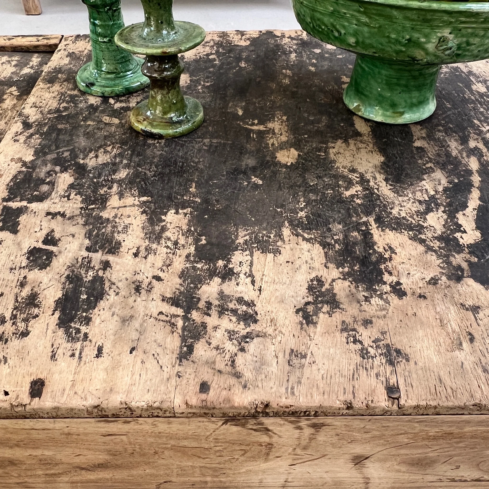 Antique Rustic Wooden Trunk | Harriet - Image 10
