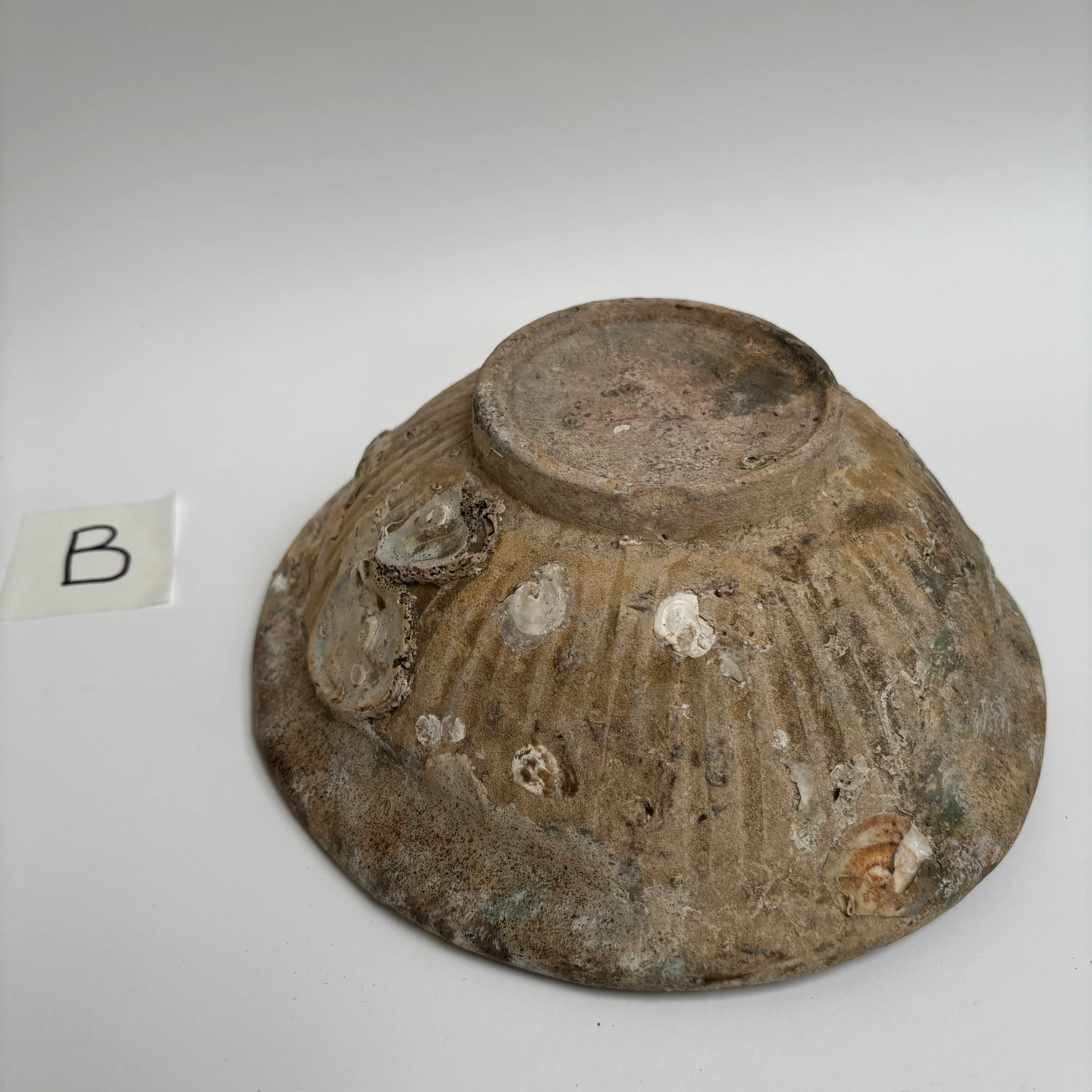 Antique Shipwreck Bowl 14th Century | Sawankhaloc B - Image 8