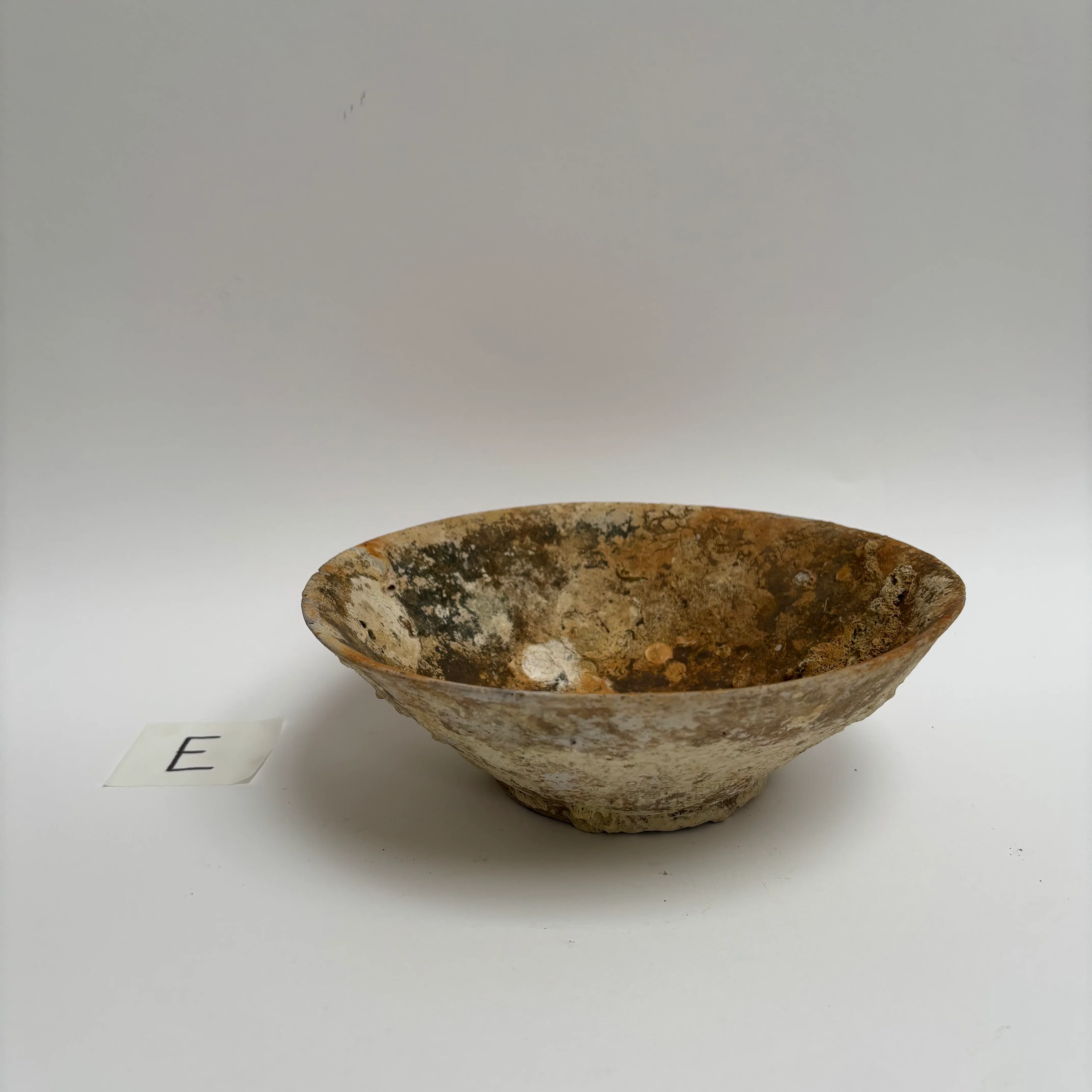 Antique Shipwreck Bowl 14th Century | Sawankhaloc E - Image 5