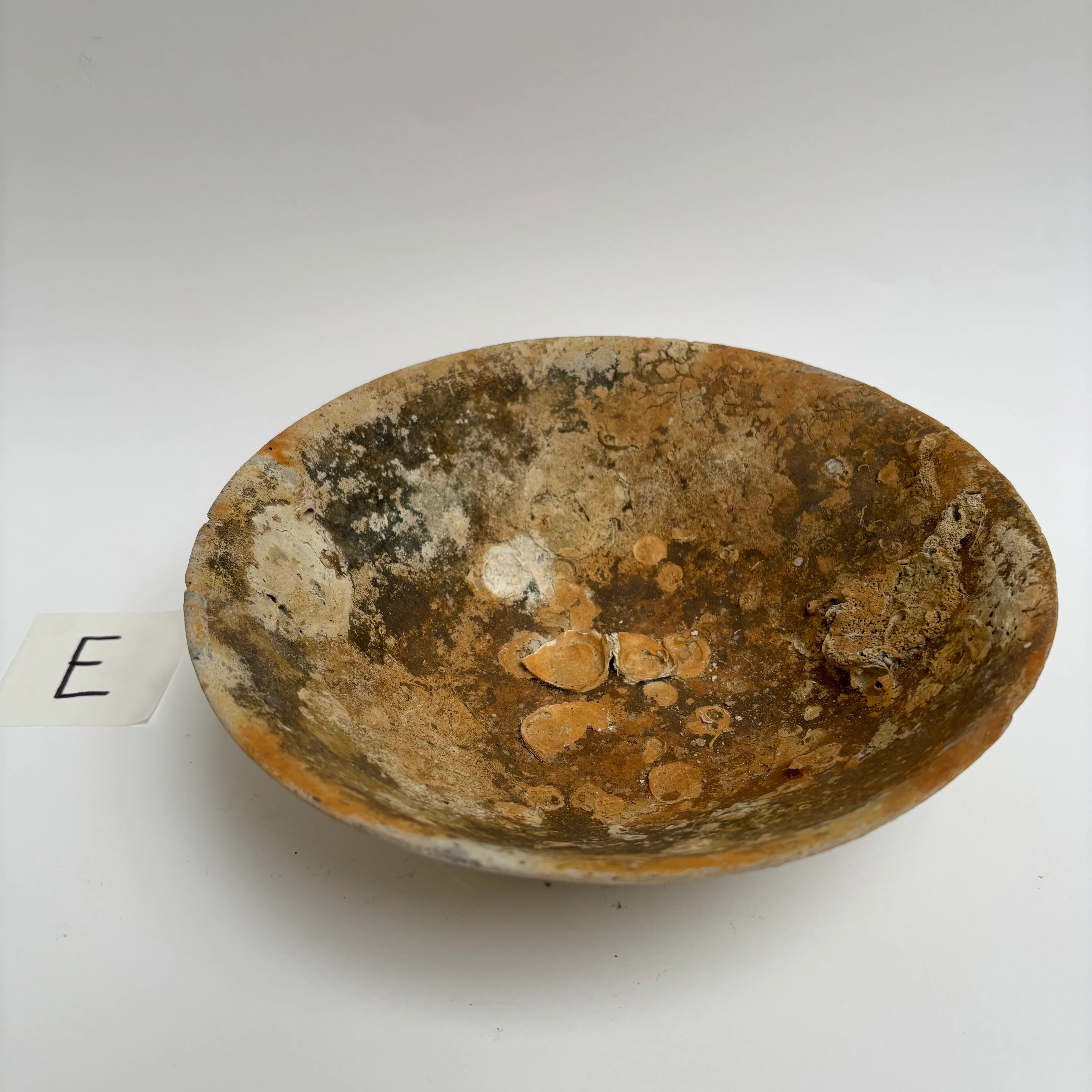 Antique Shipwreck Bowl 14th Century | Sawankhaloc E - Image 8