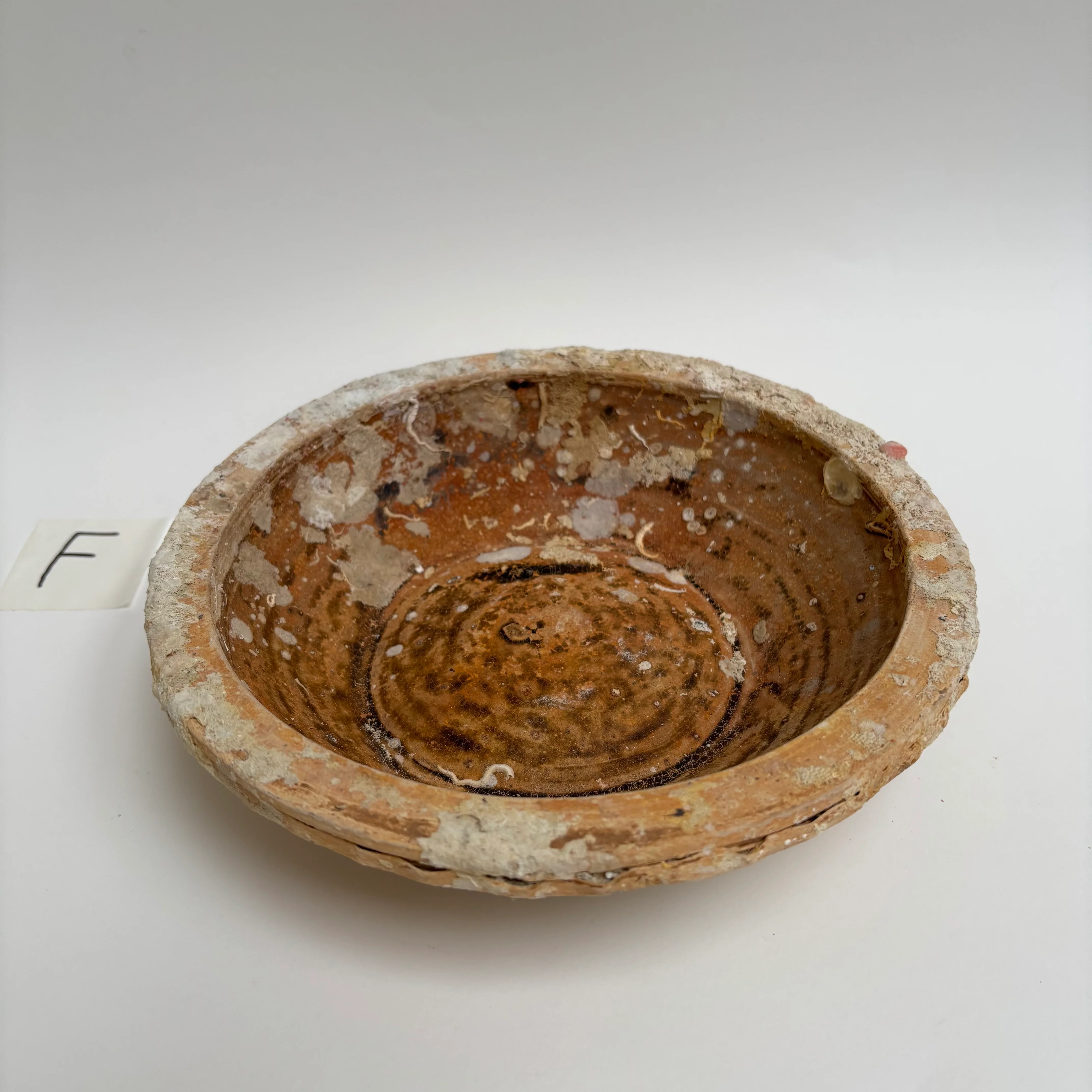 Antique Shipwreck Bowl 14th Century | Sawankhaloc F - Image 7