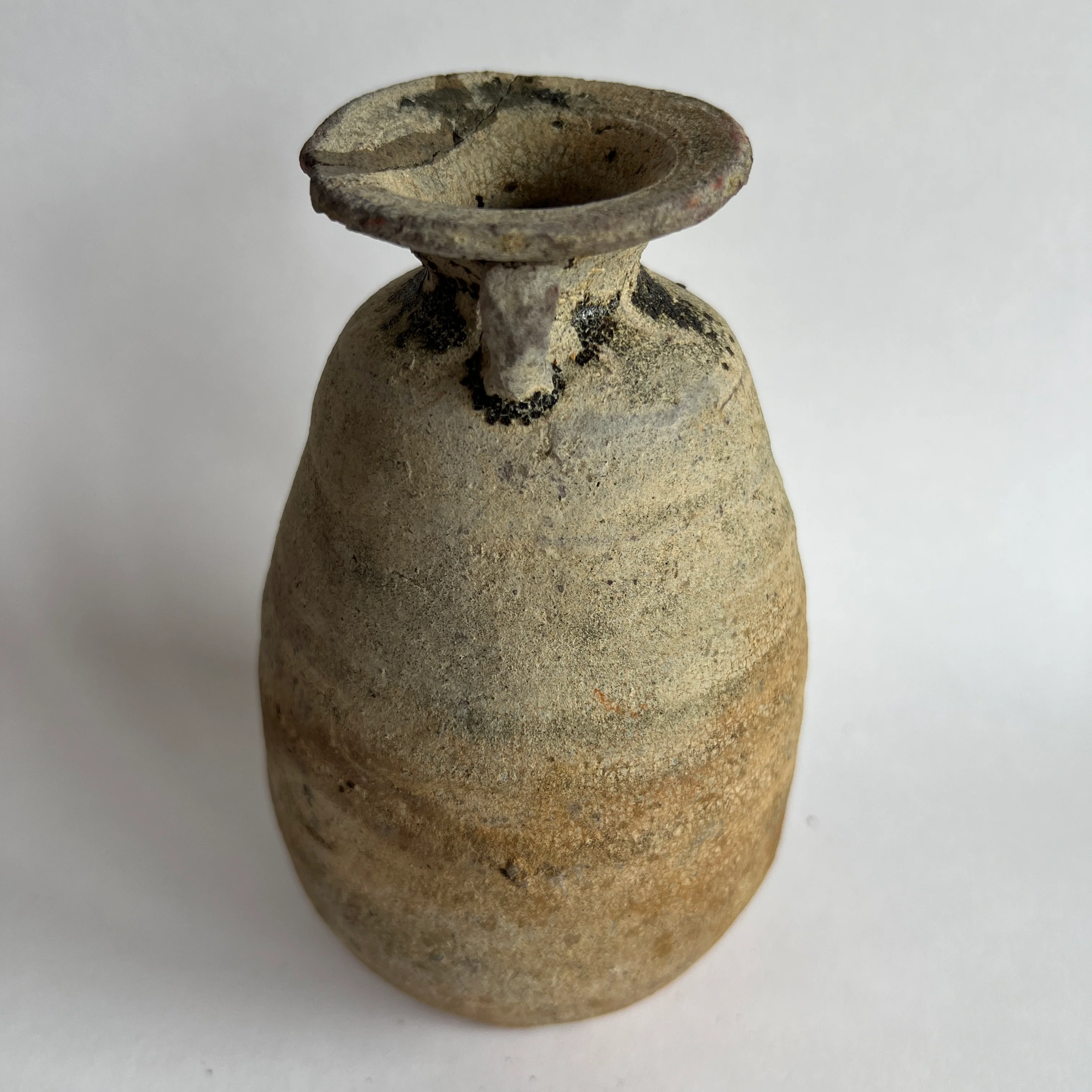 Antique Shipwreck Ring Handle Jar | Sukhothai 04 - Image 3