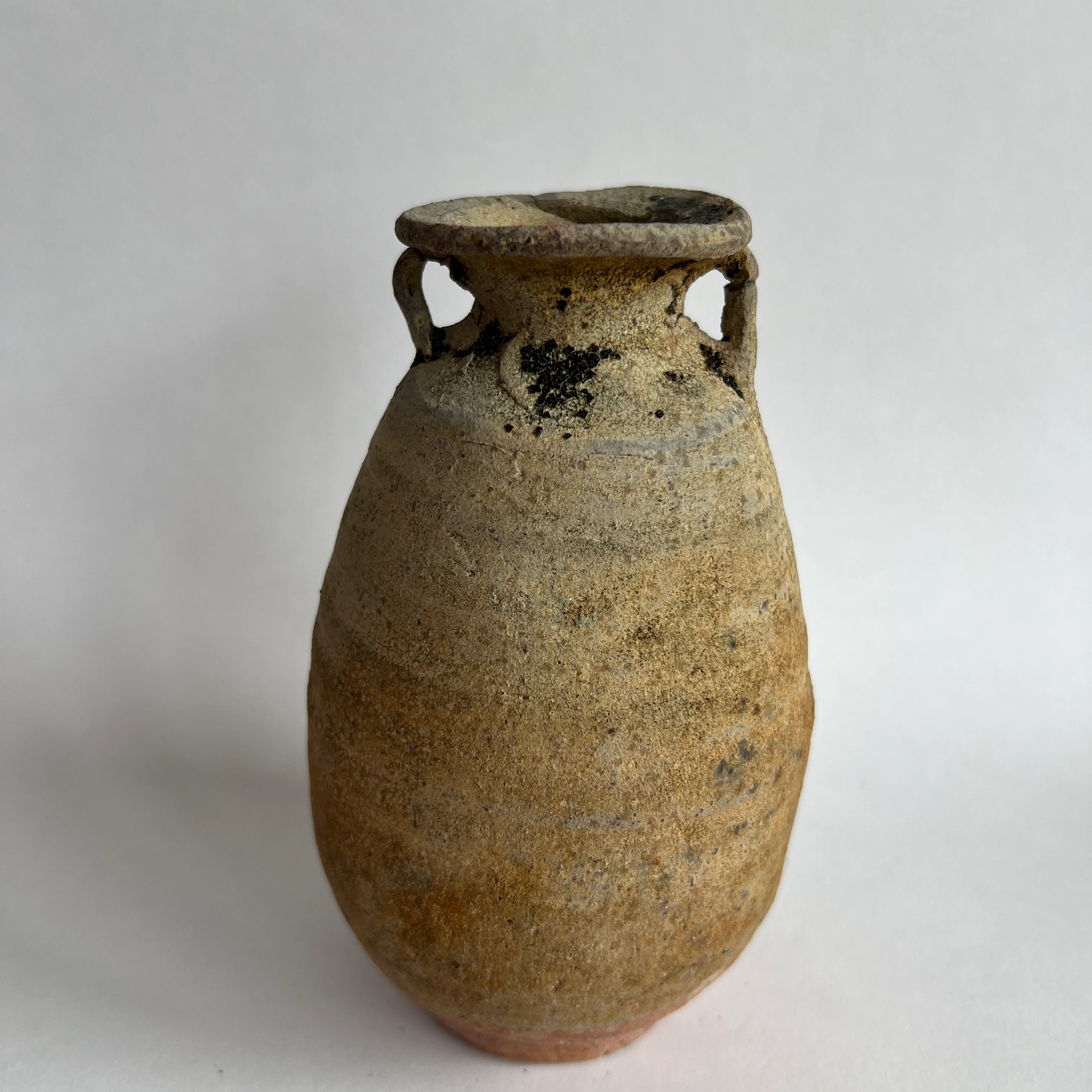 Antique Shipwreck Ring Handle Jar | Sukhothai 04 - Image 4