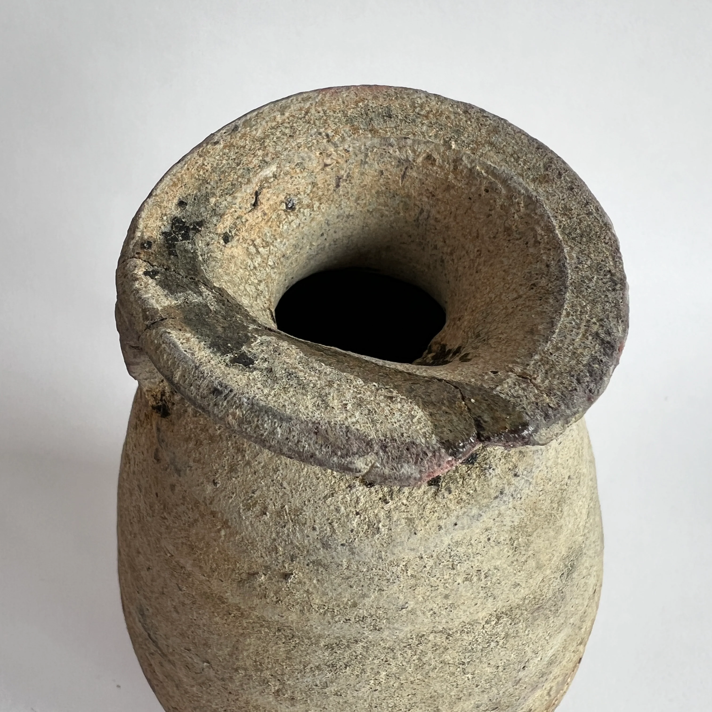 Antique Shipwreck Ring Handle Jar | Sukhothai 04 - Image 6