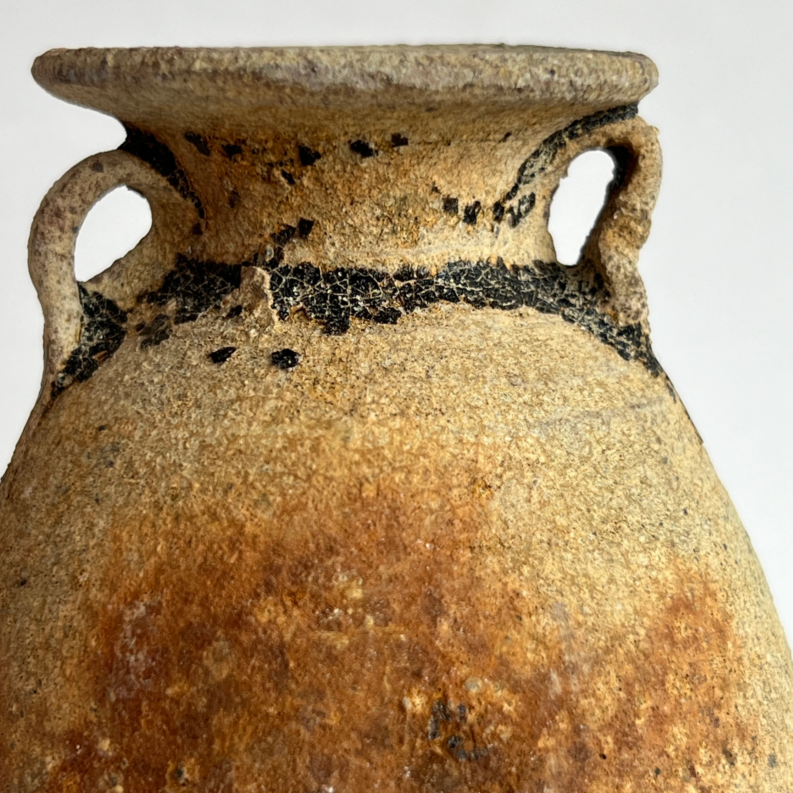 Antique Shipwreck Ring Handle Jar | Sukhothai 05 - Image 7