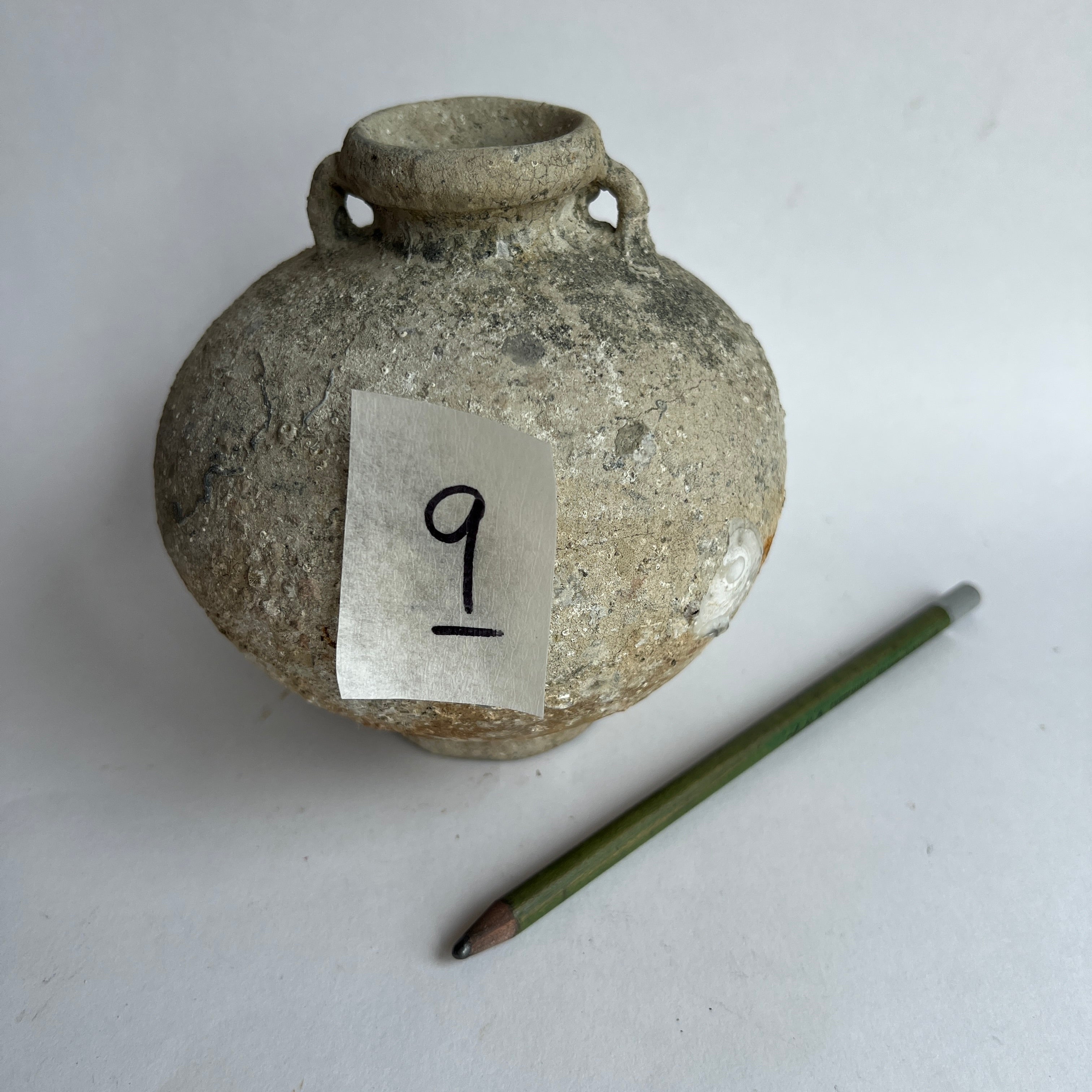 Antique Shipwreck Vase | Sawankhalok 82409 - Image 9