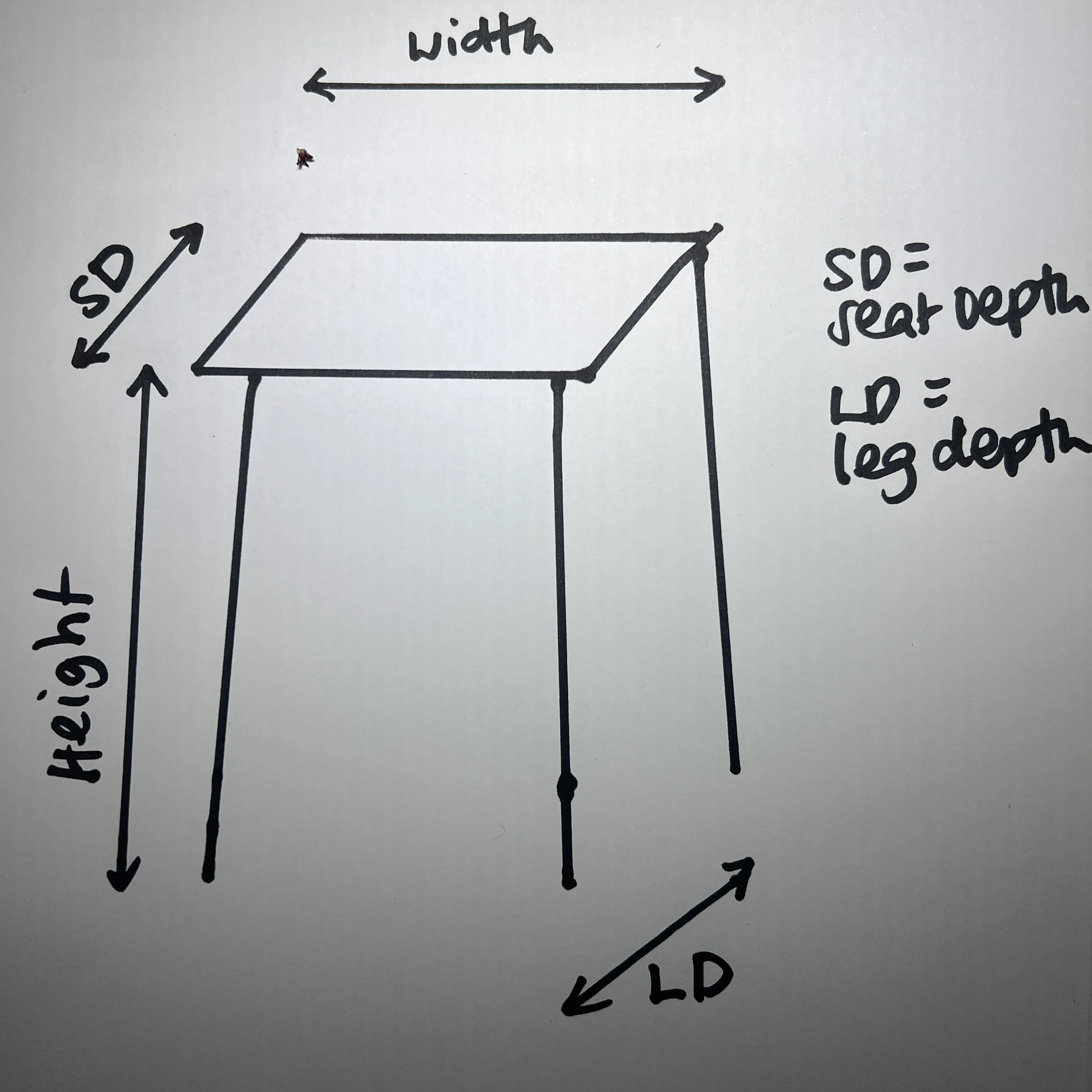 Antique Small Side Table | Large Stool (select from photo) - Image 5