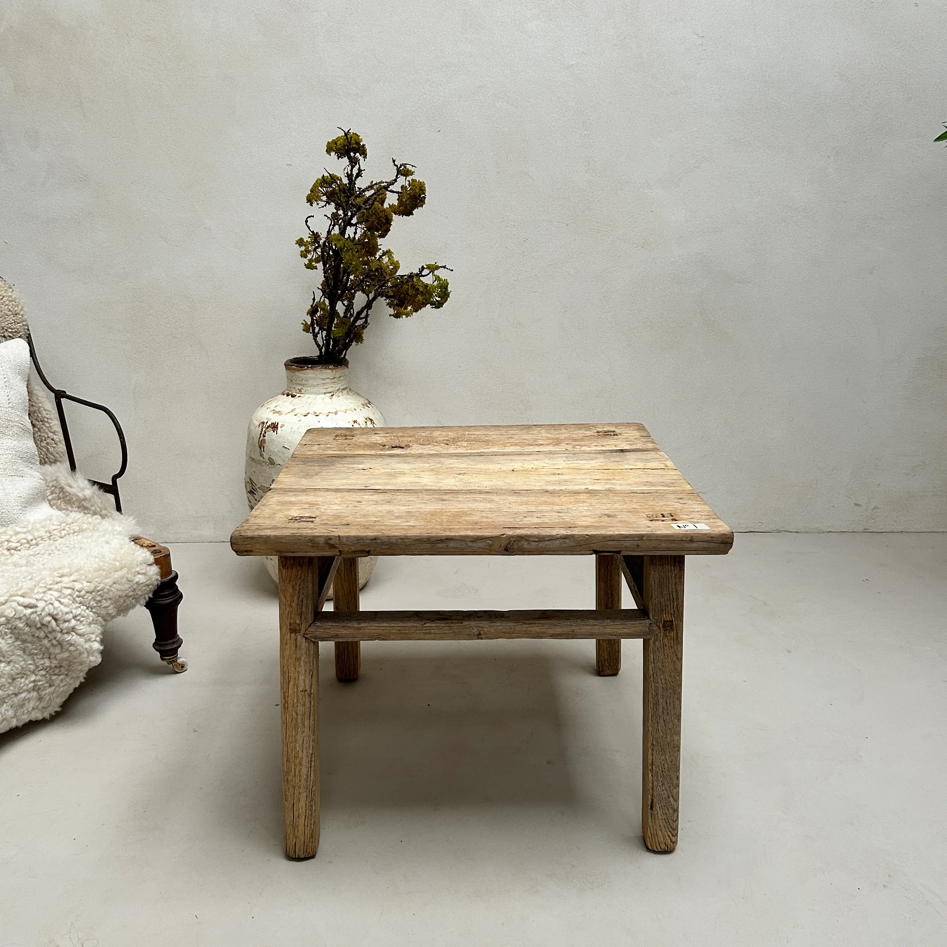 Antique Square Coffee Tables - Image 3